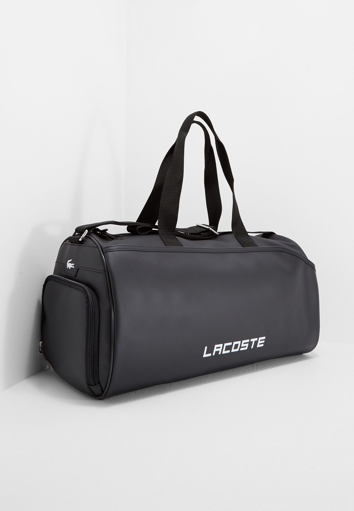 Buy Lacoste black Basic Duffle Bag for 
