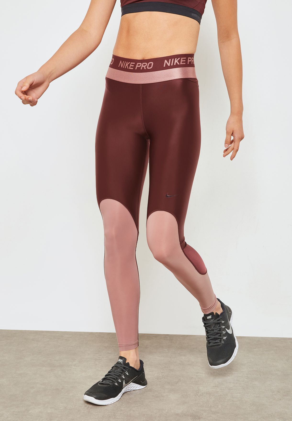 Buy Nike burgundy Pro Hypercool Leggings for Women in MENA, Worldwide |  AA3949-652