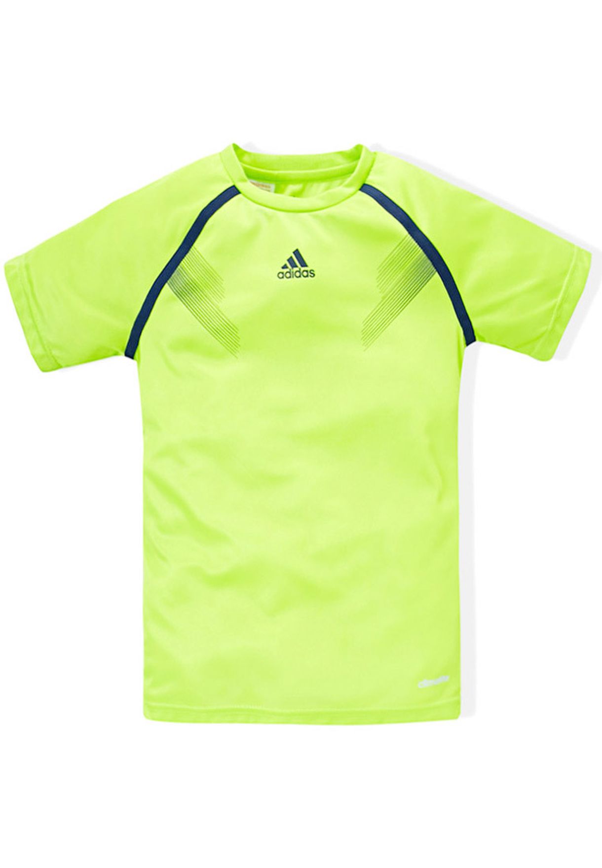 adidas neon green t shirt