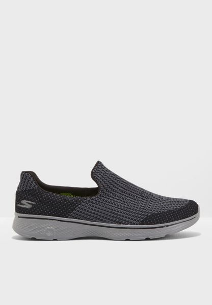 skechers go walk homme argent