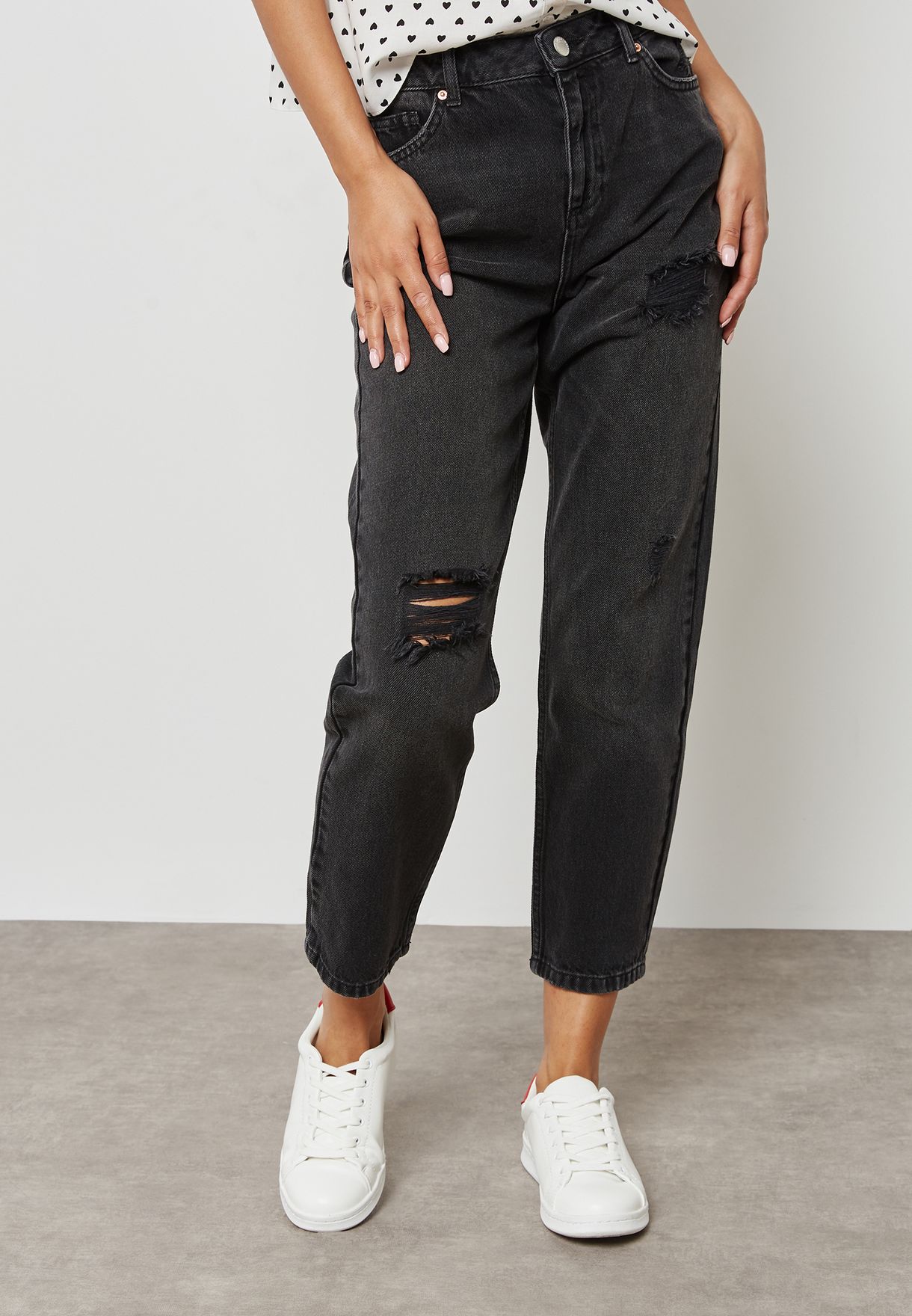 miss selfridge grey jeans