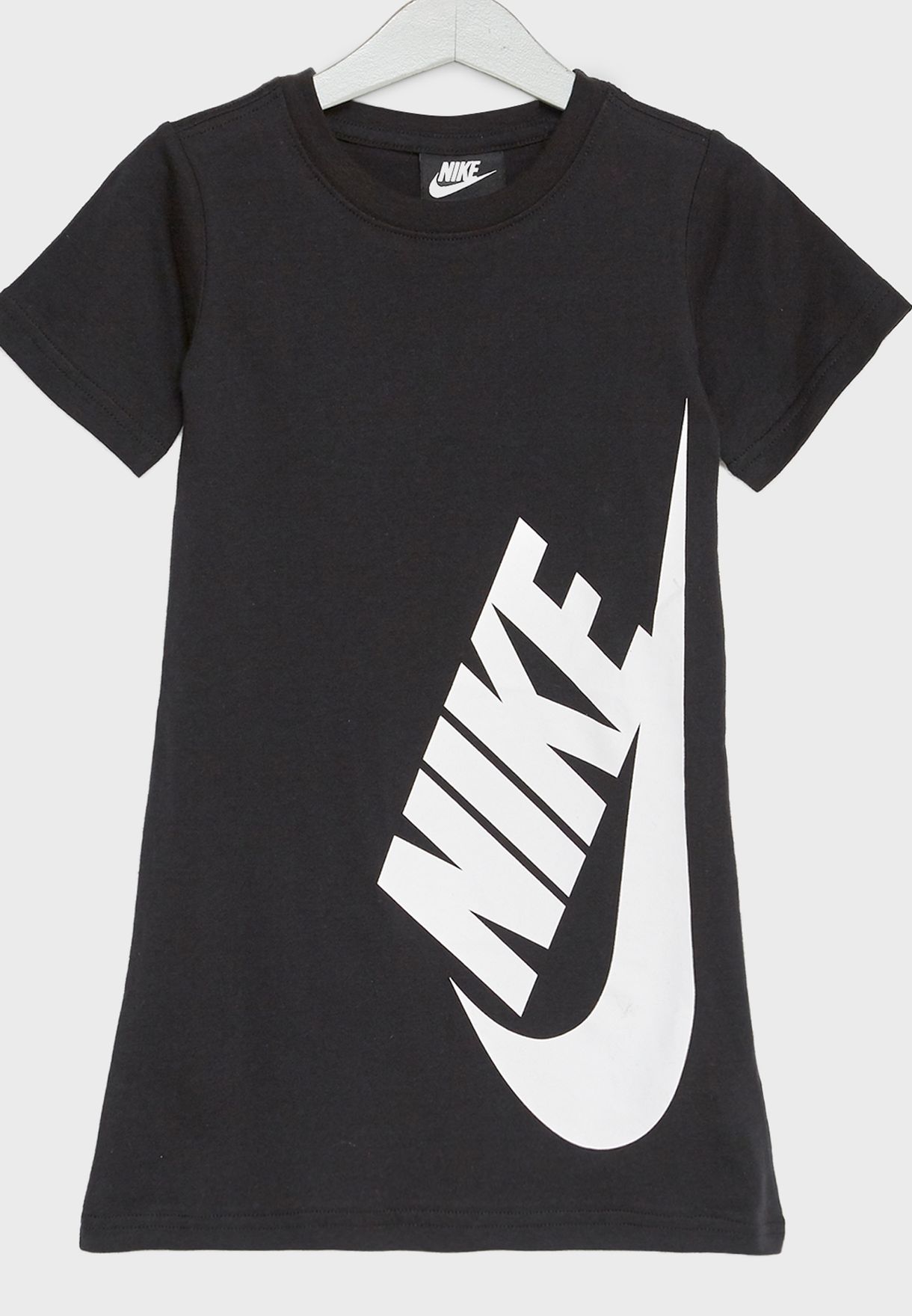 black nike t shirt dress