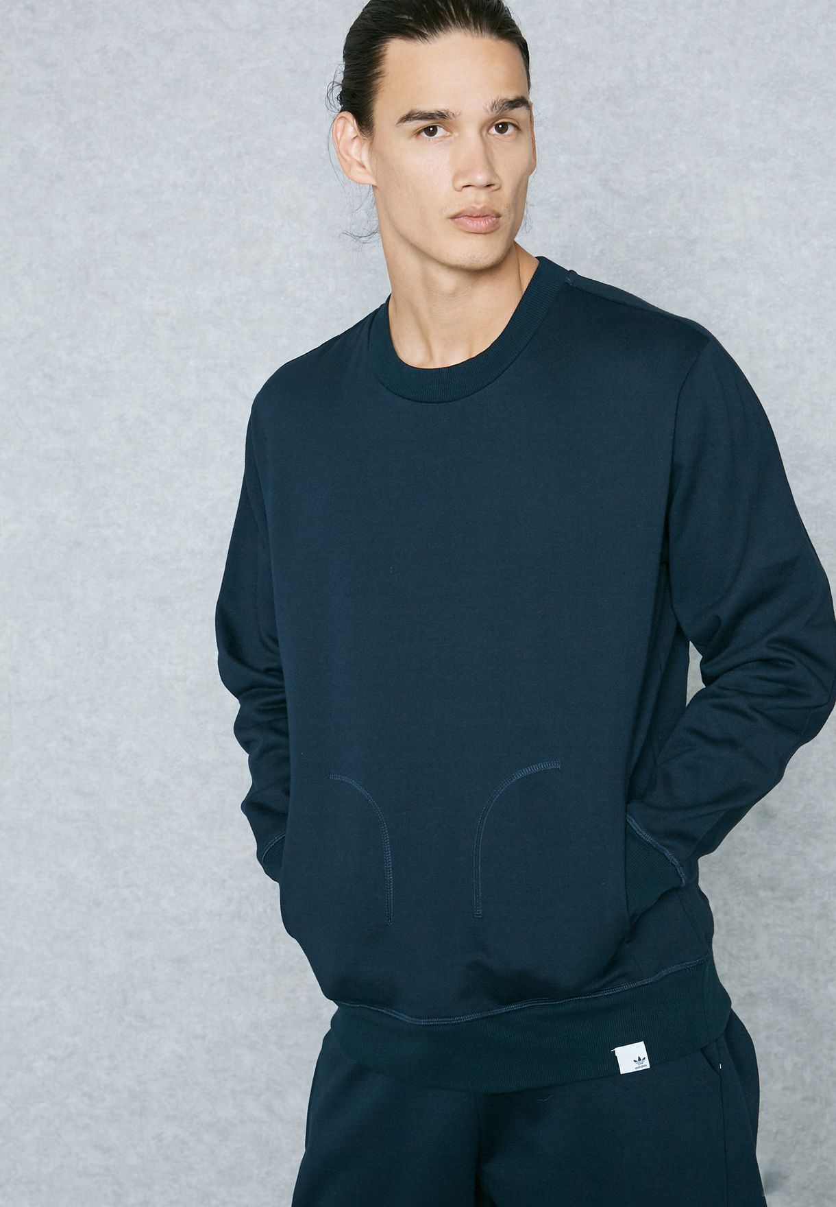 adidas Originals navy XBYO Sweatshirt 