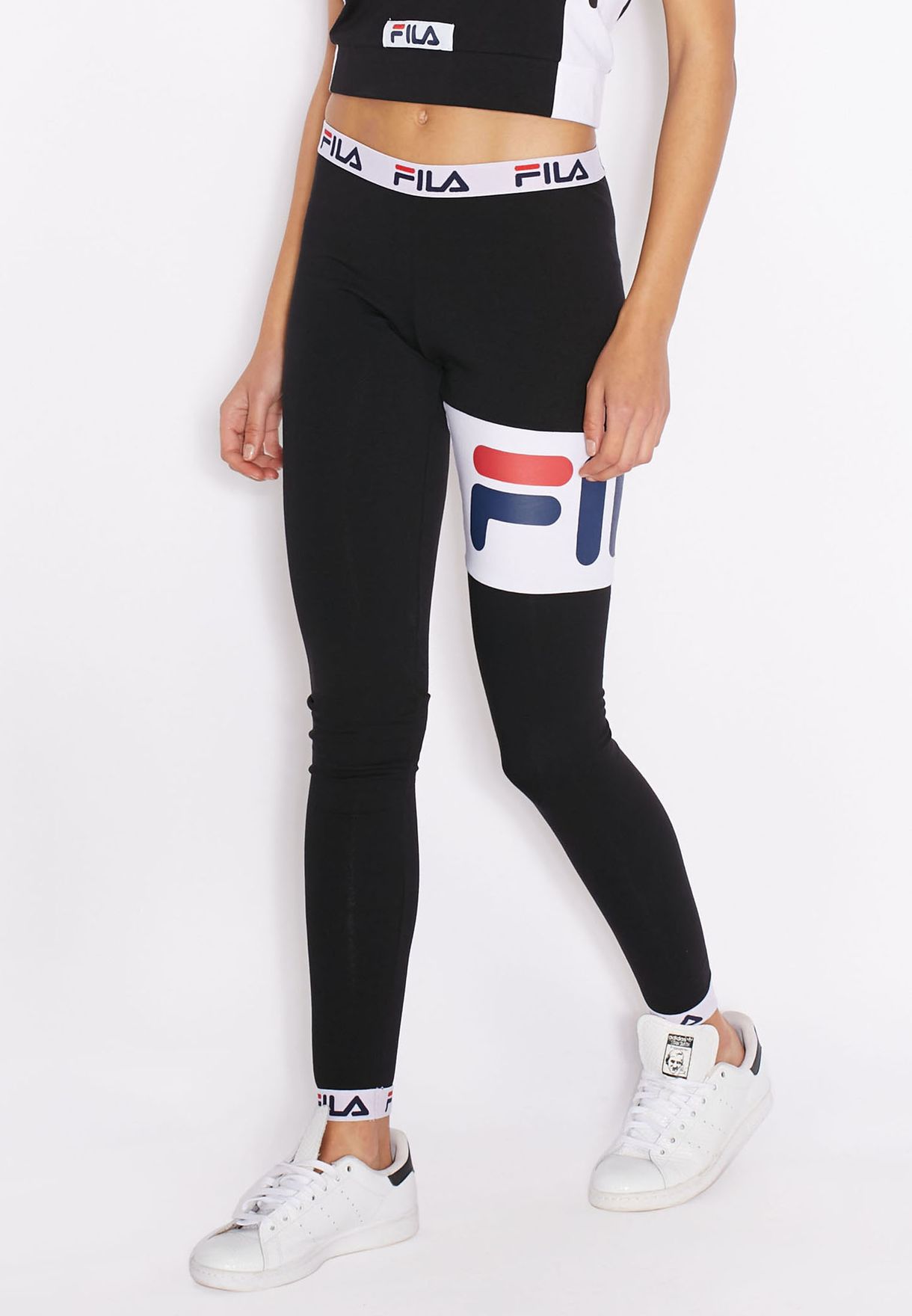 fila black leggings