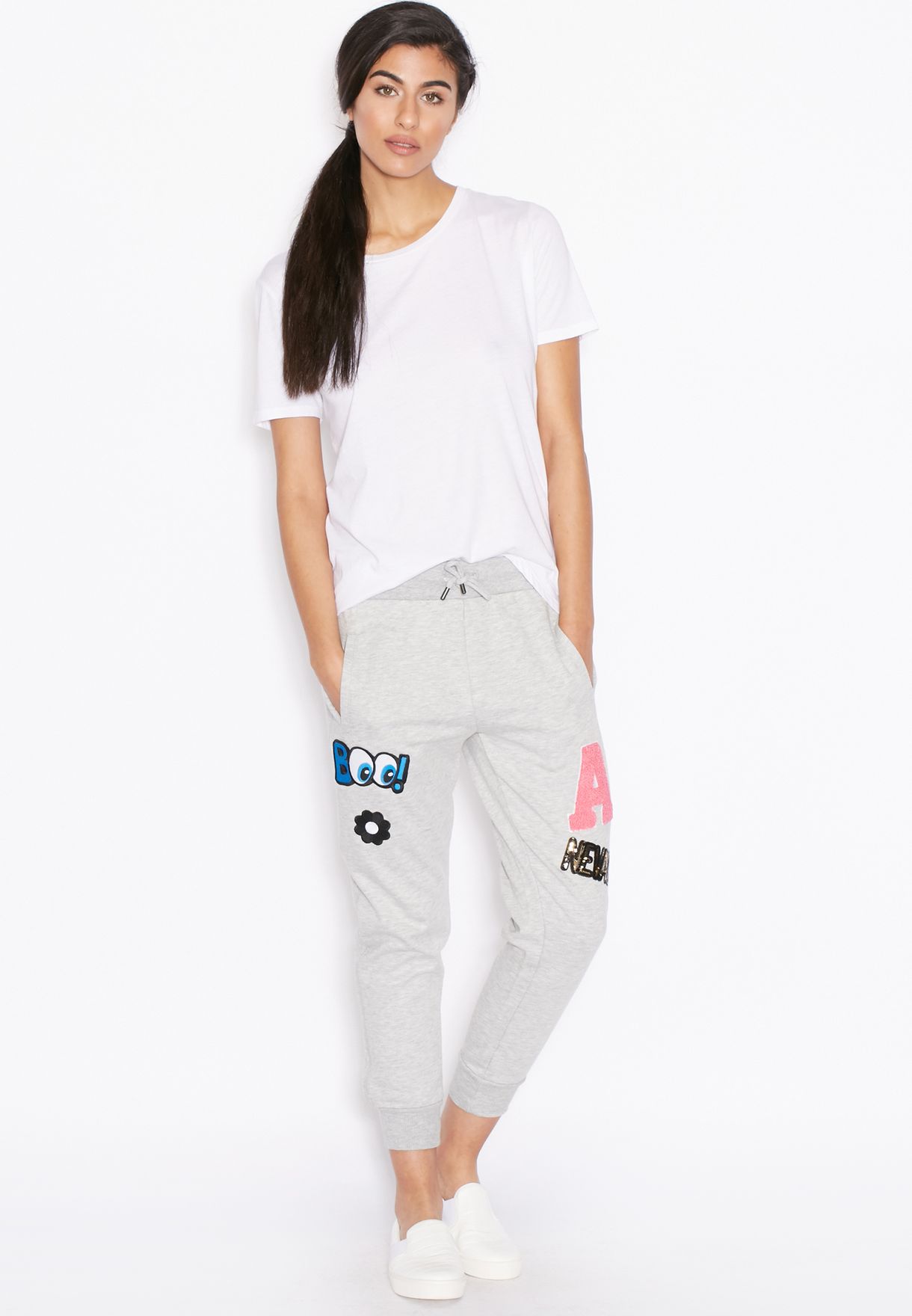 topshop petite grey joggers