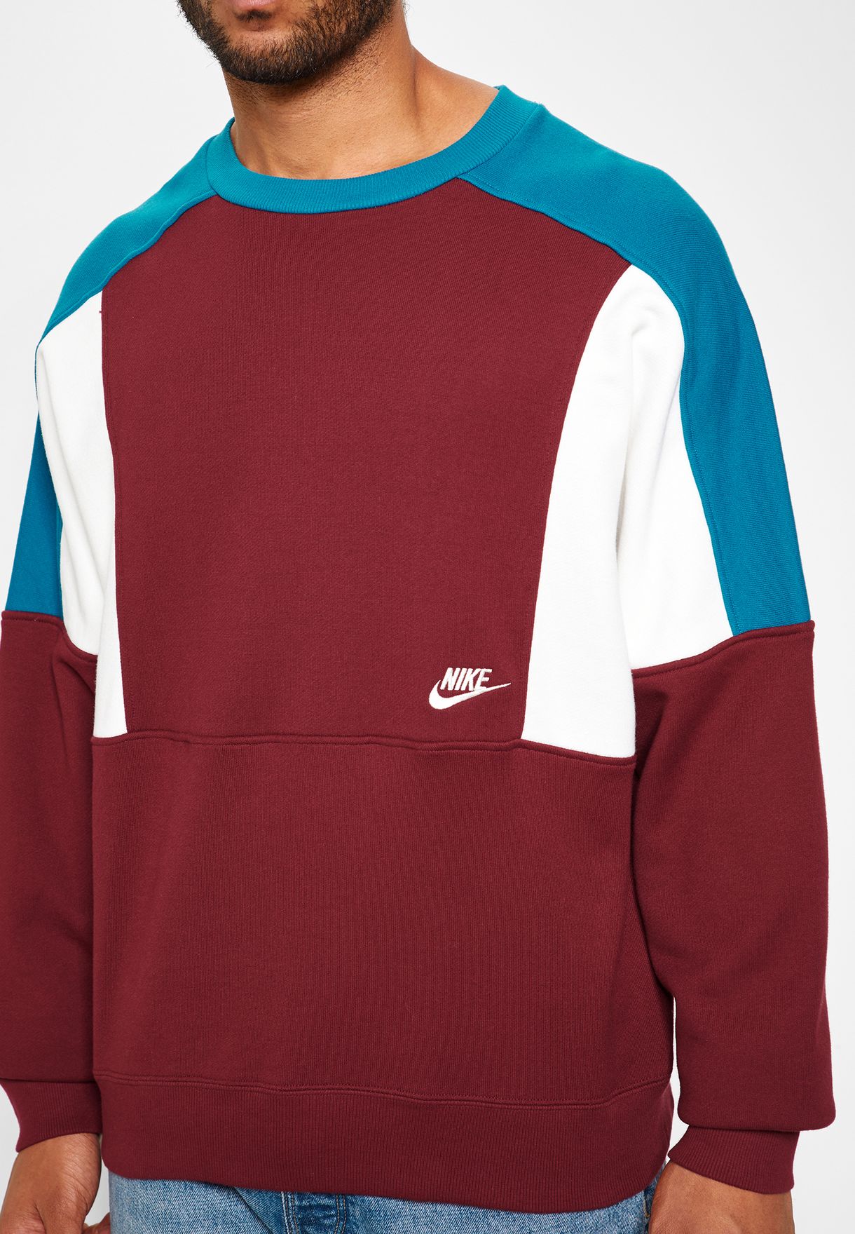 nike reissue french terry sweatshirt