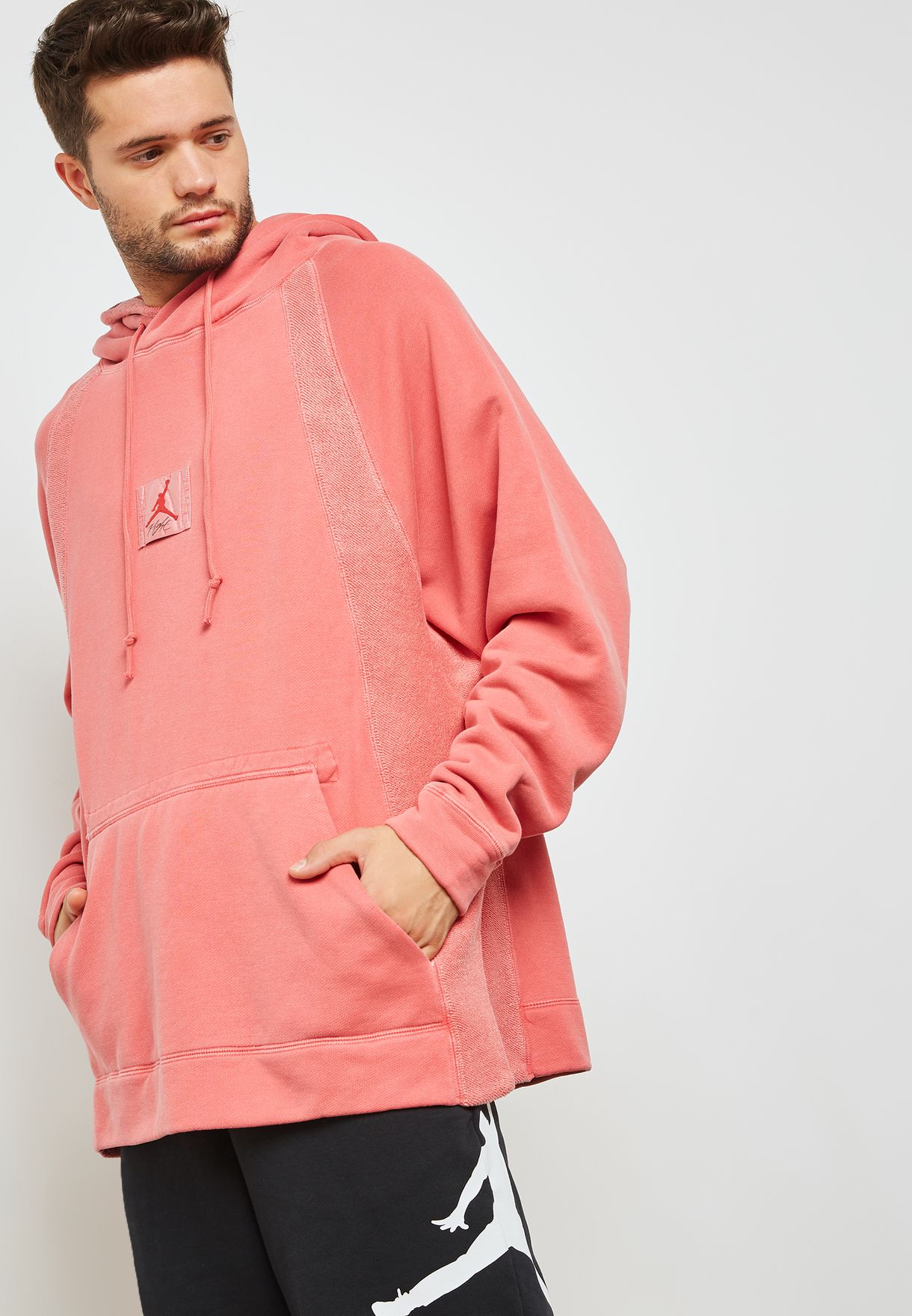 nike air jordan pink hoodie
