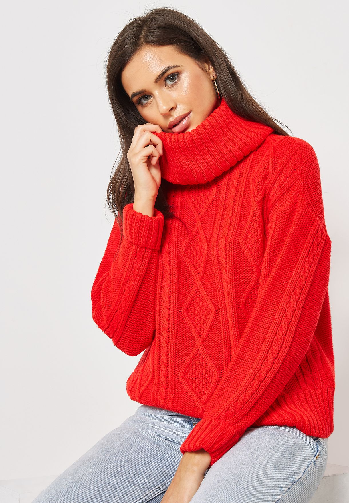 dorothy perkins red jumper