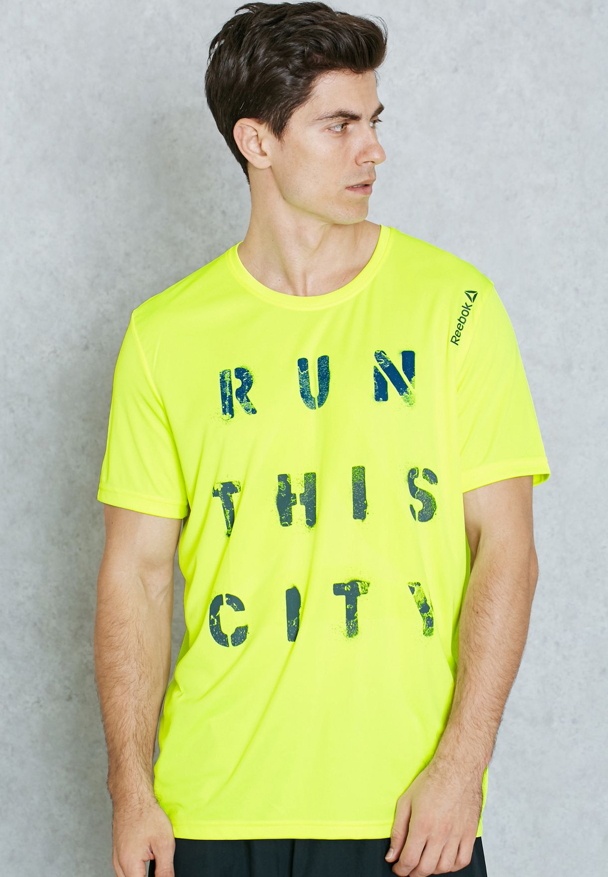 reebok run t shirt