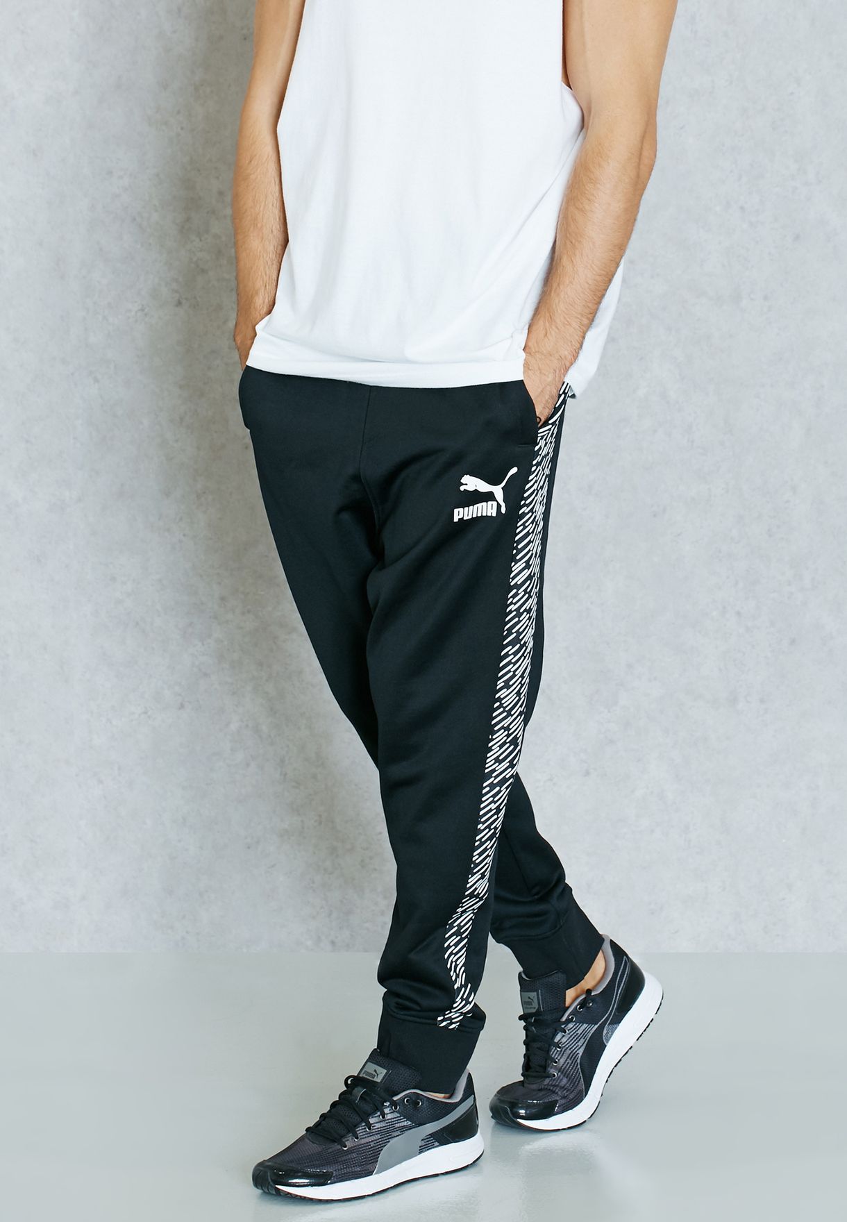 puma camo sweatpants