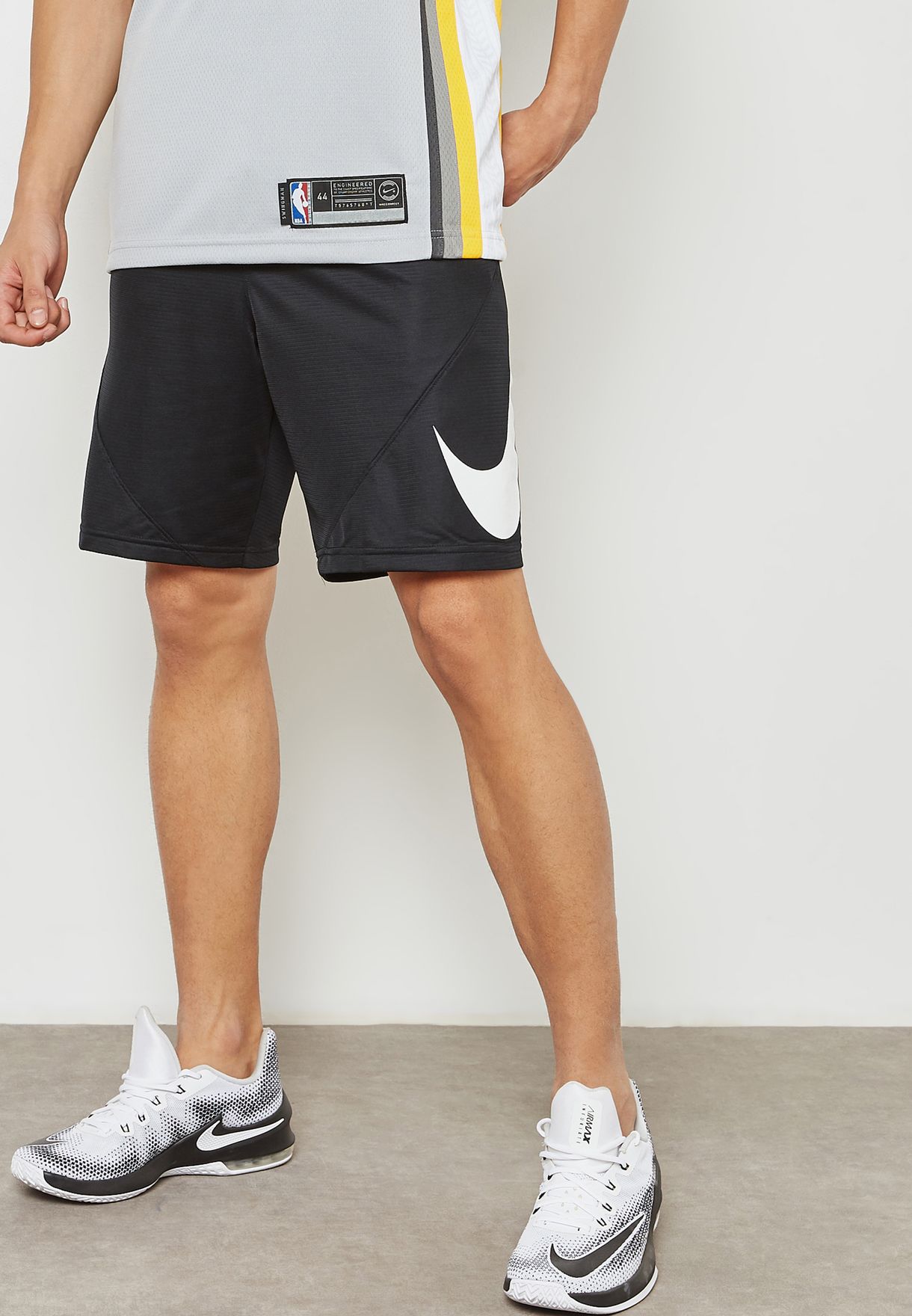 Buy Nike black Hybrid Shorts for Men in 