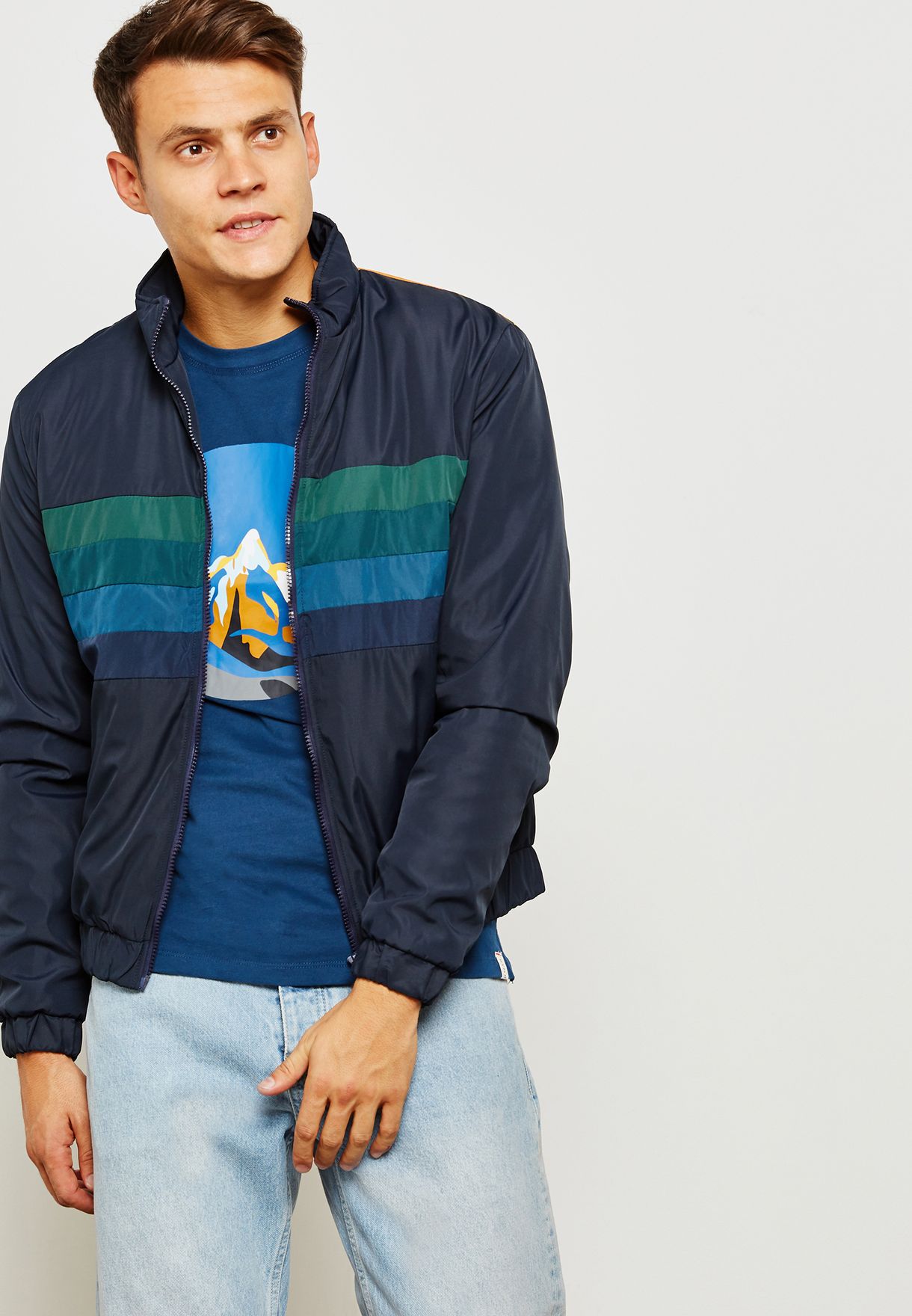 wadded bomber jacket
