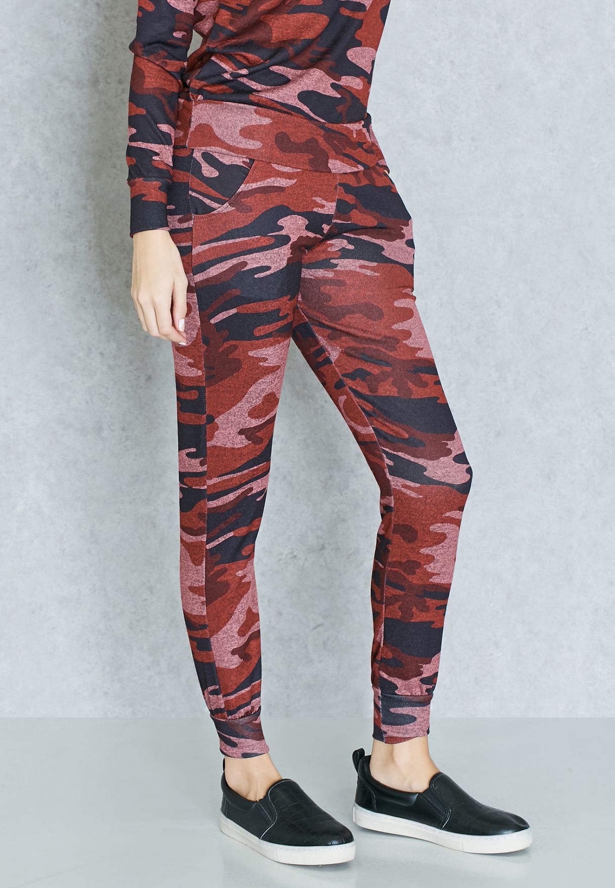 new look camo joggers