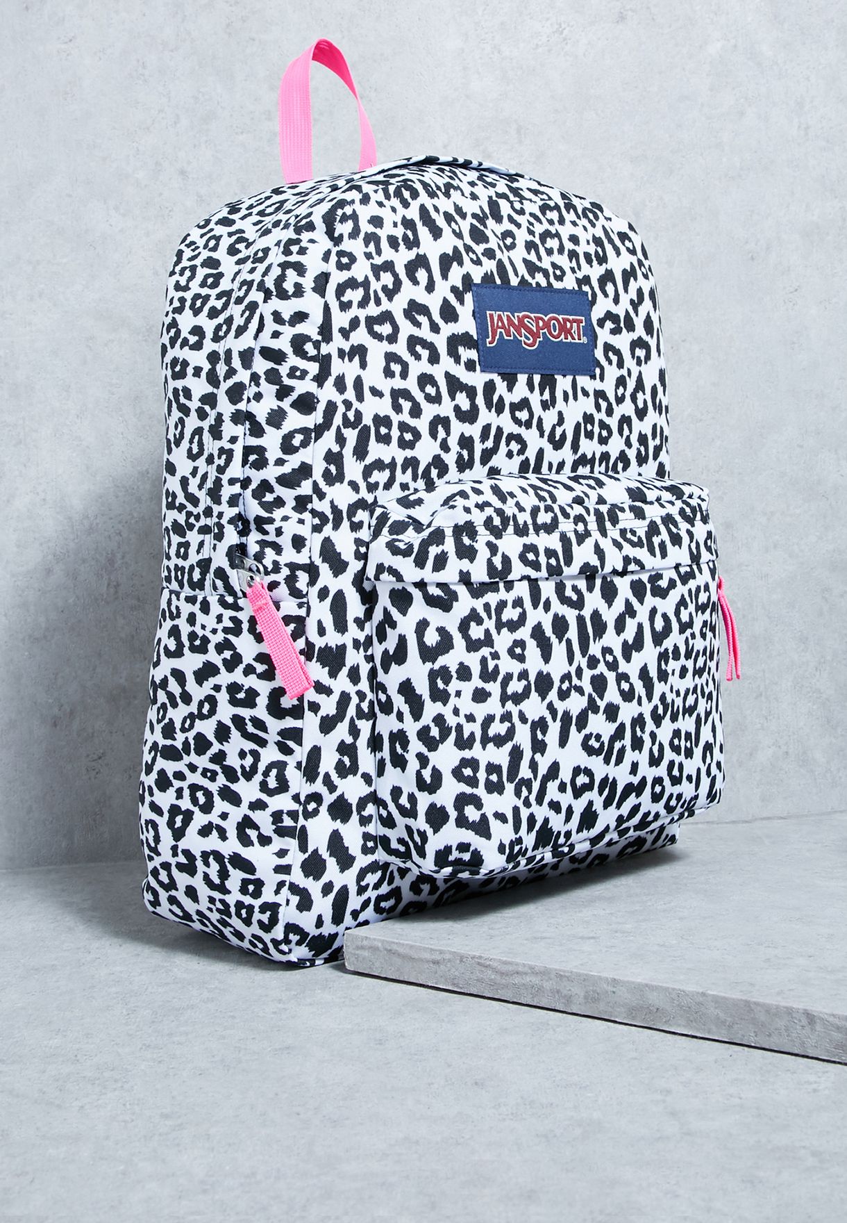 jansport animal print backpack