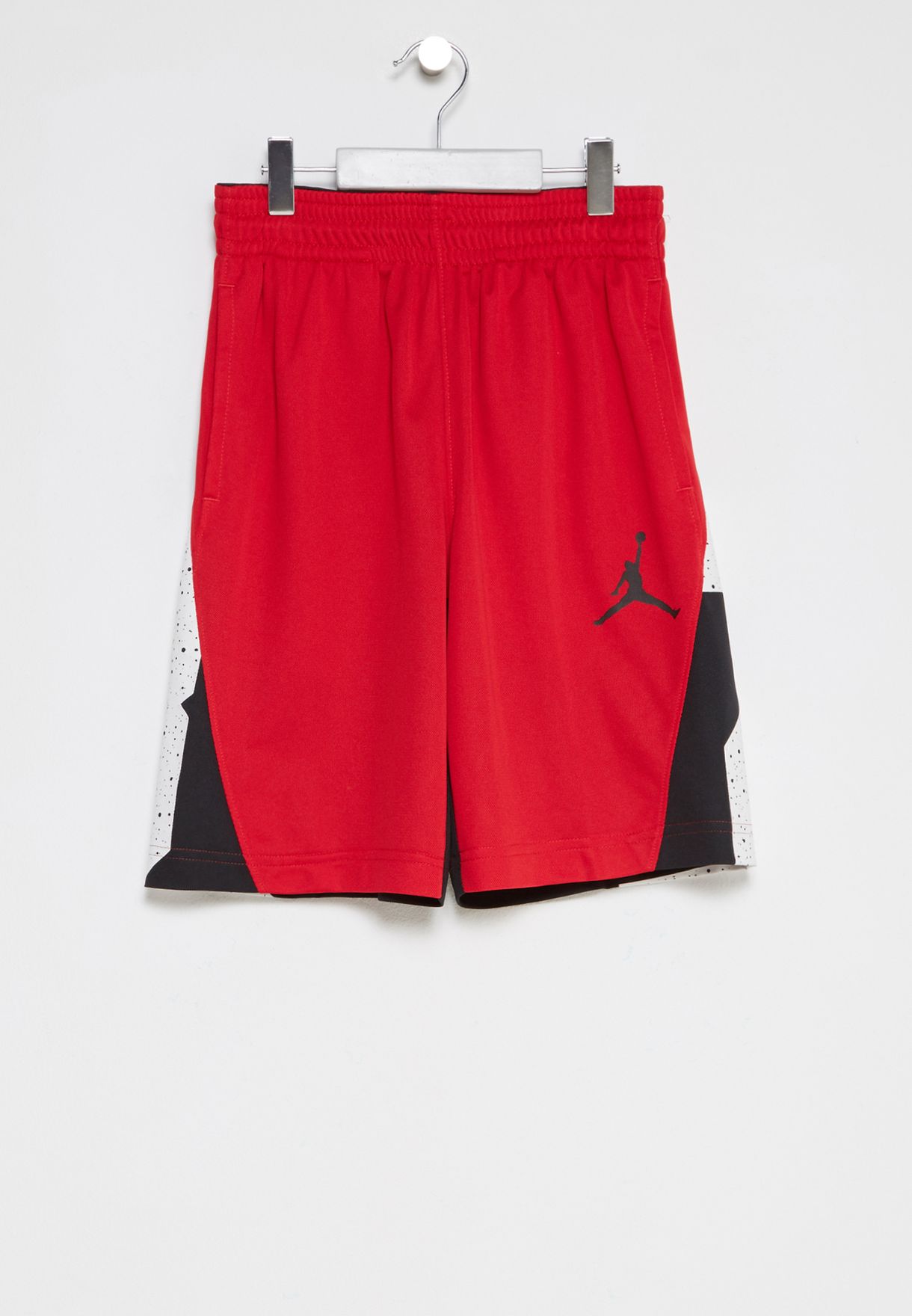 Nike red Jordan Youth Speckle Shorts 