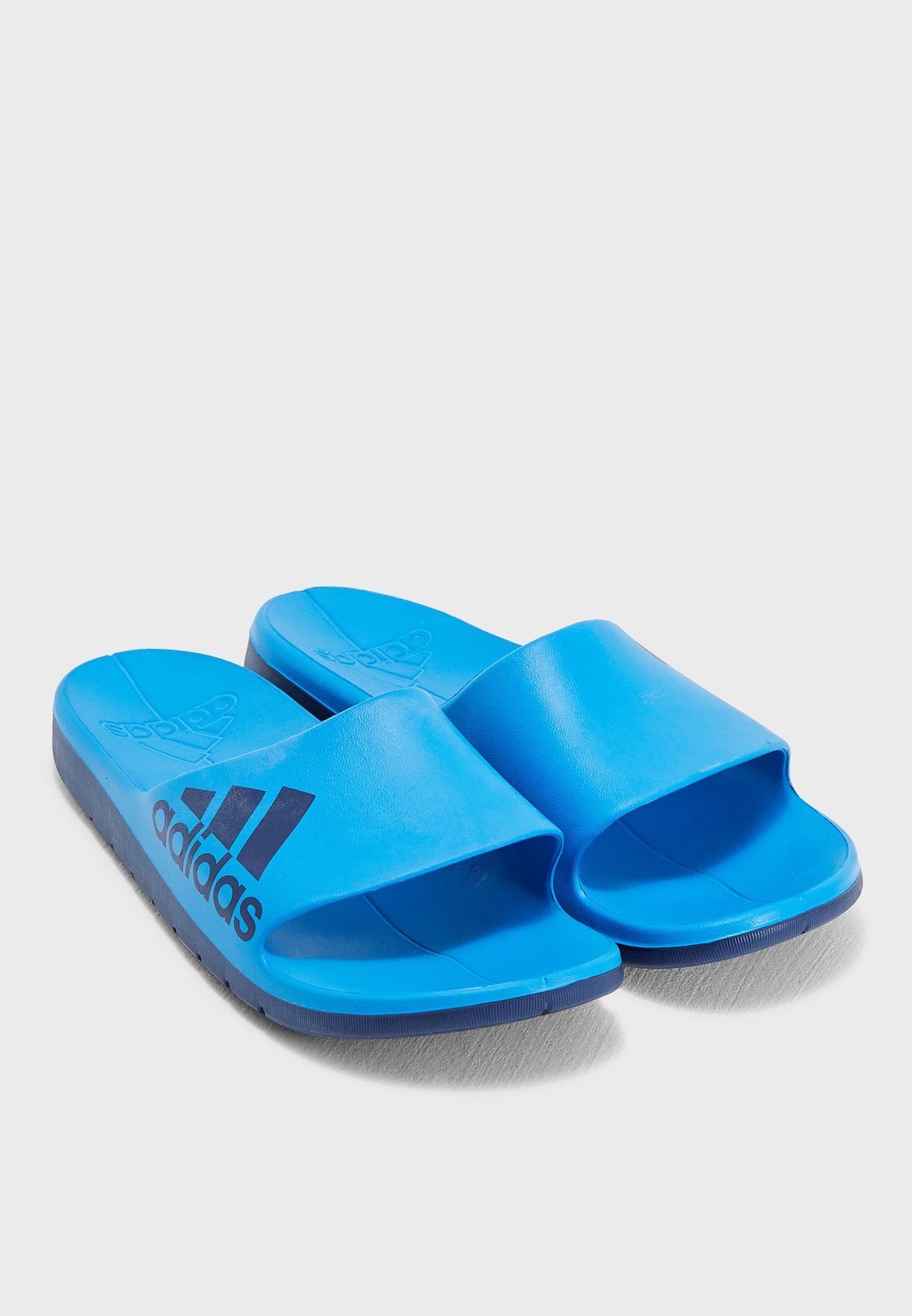 men's adidas swim aqualette cloudfoam slides