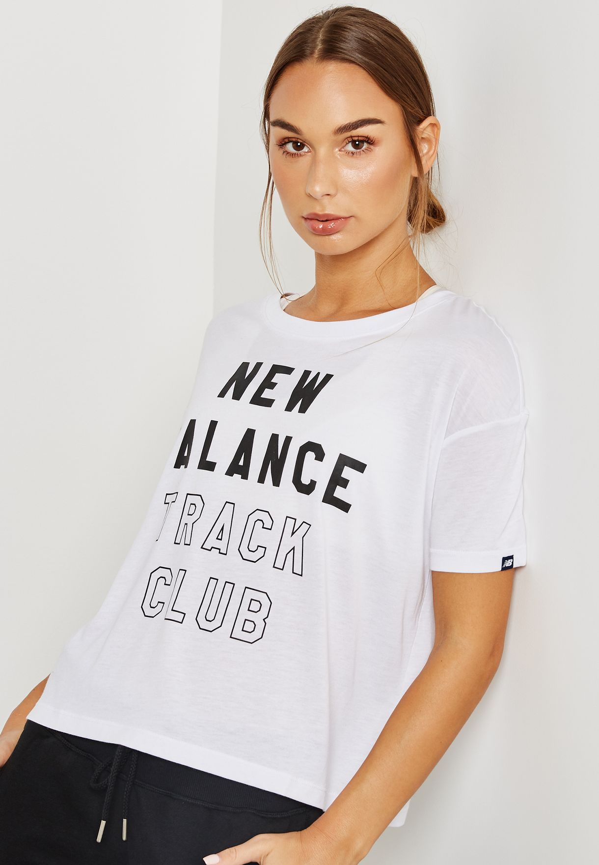 new balance track club t shirt