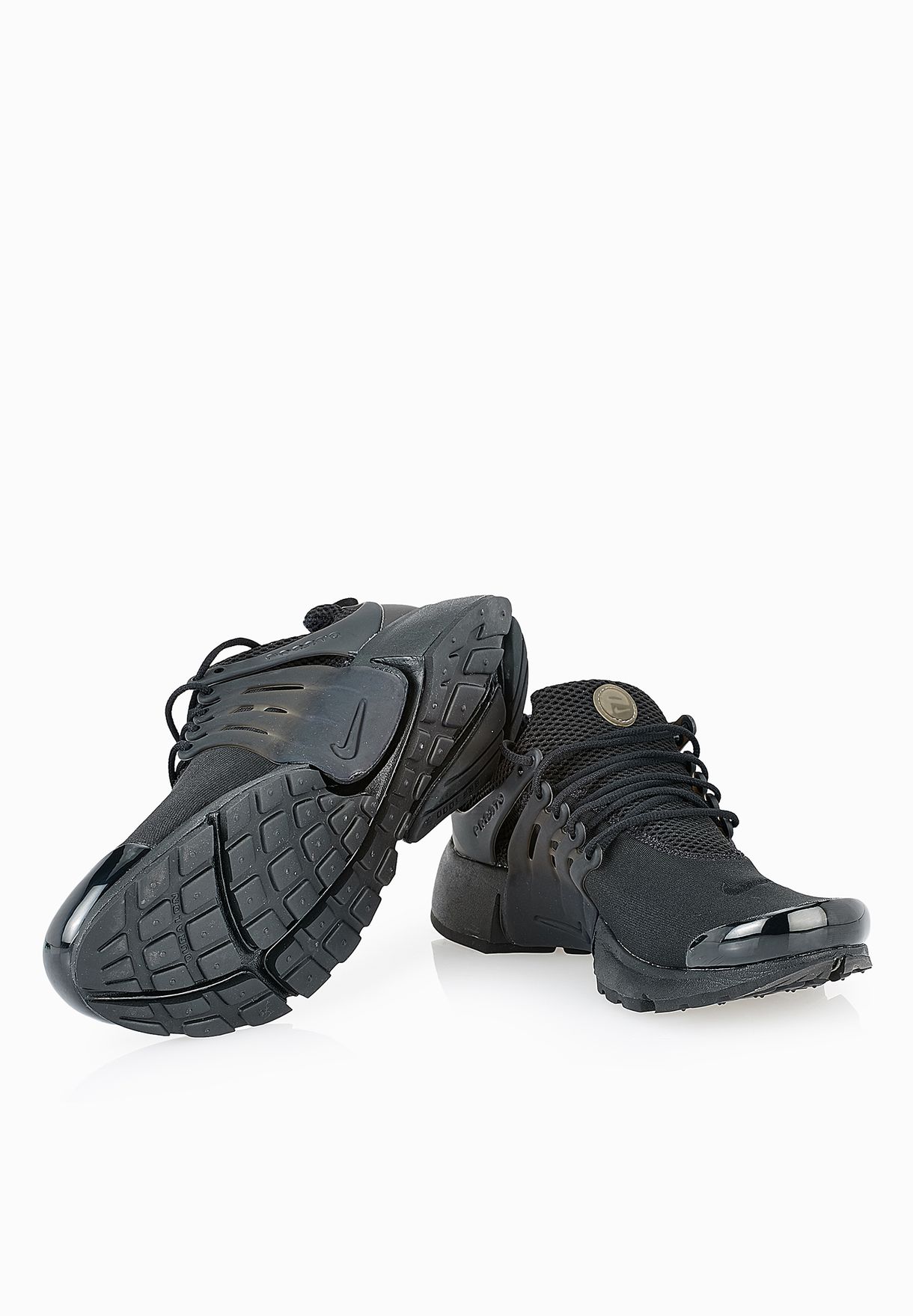 black leather presto nike