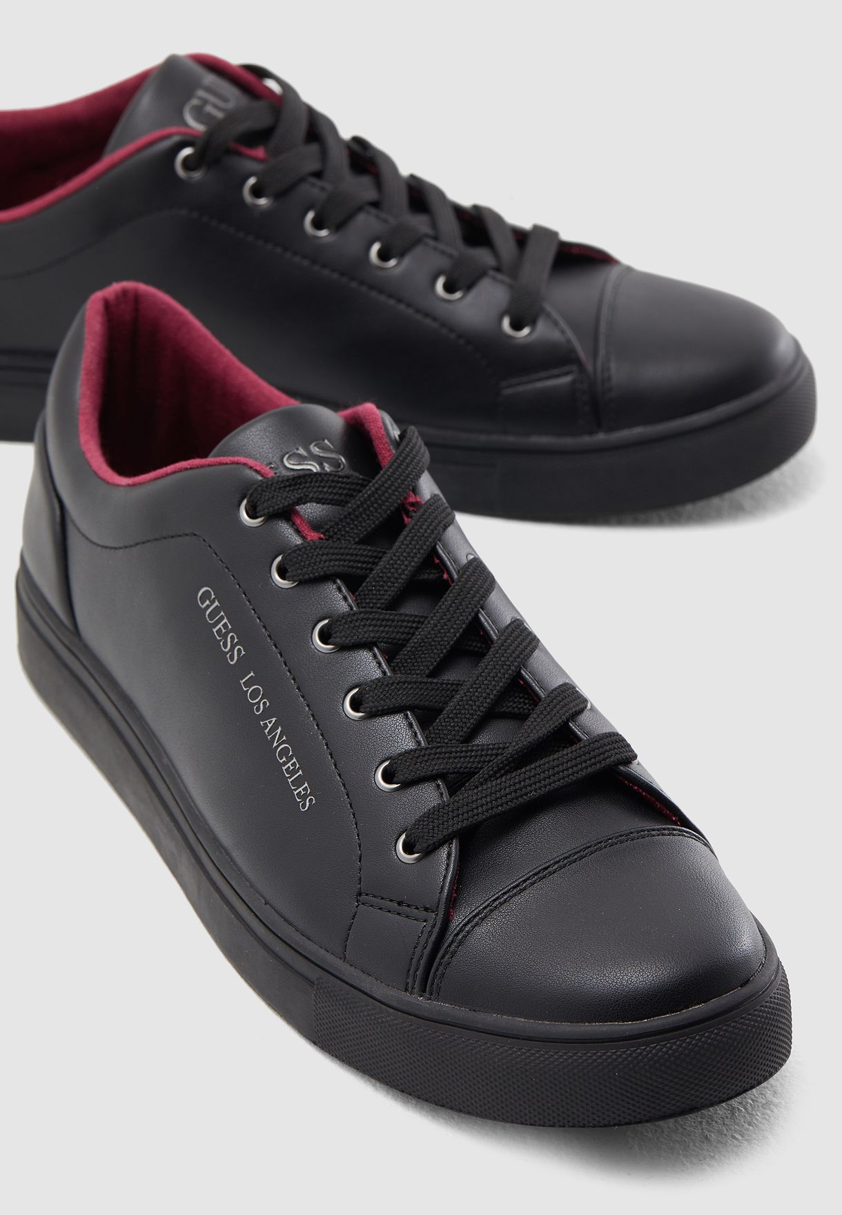 Buy Guess black Luiss Sneakers for Men 