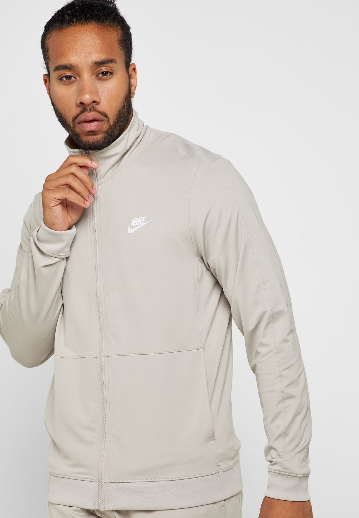 Buy Nike beige NSW Tracksuit for Men in MENA, Worldwide