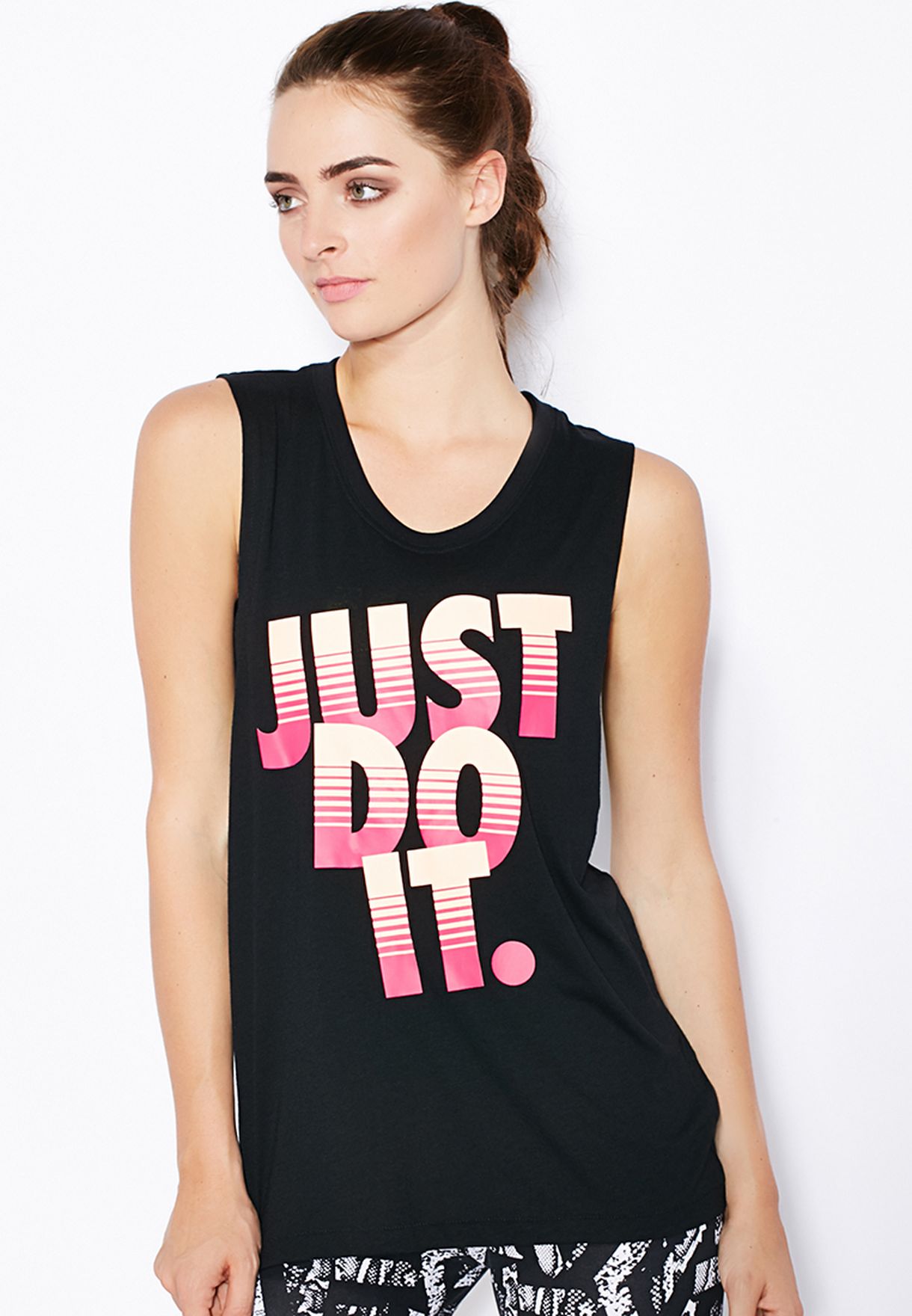 nike just do it muscle tank