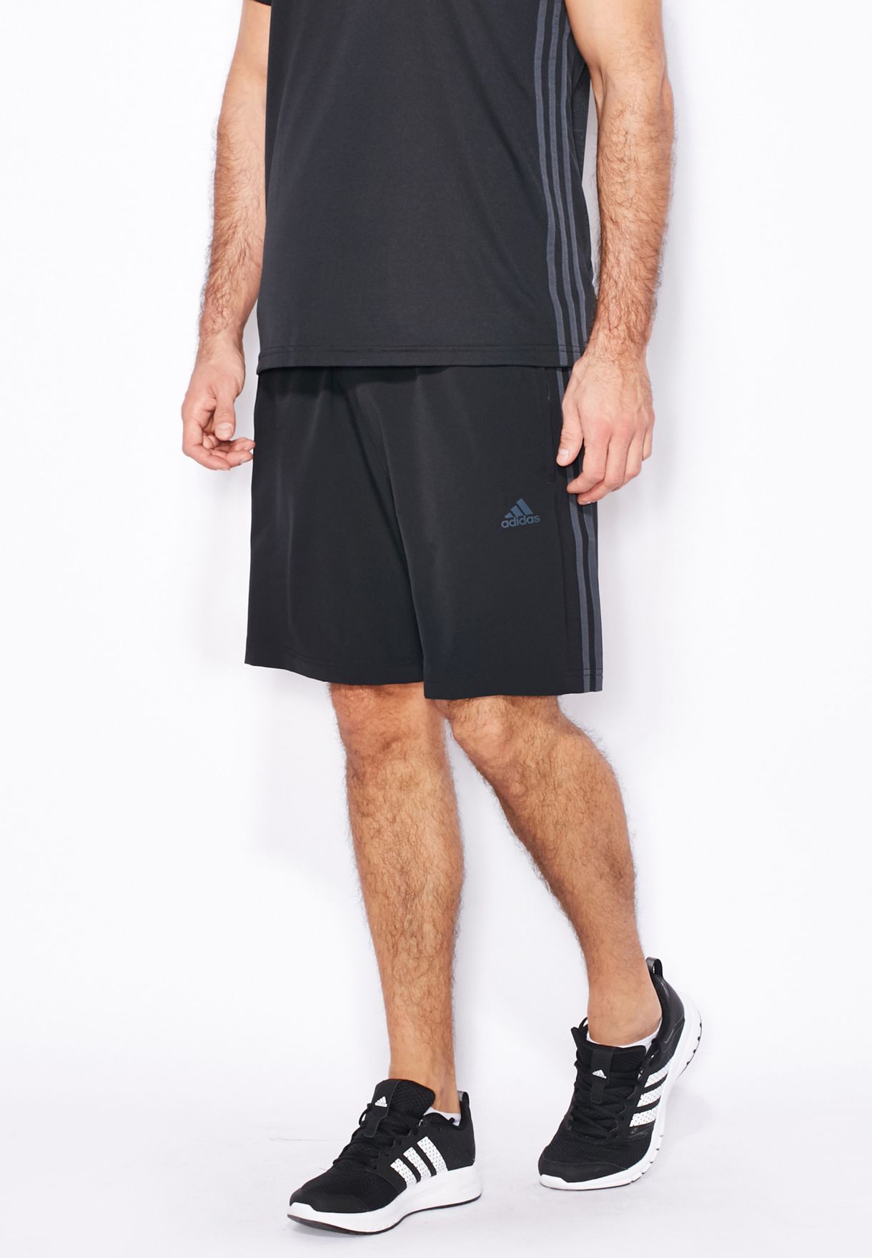 Buy adidas black Cool 365 Shorts for Men in MENA, Worldwide
