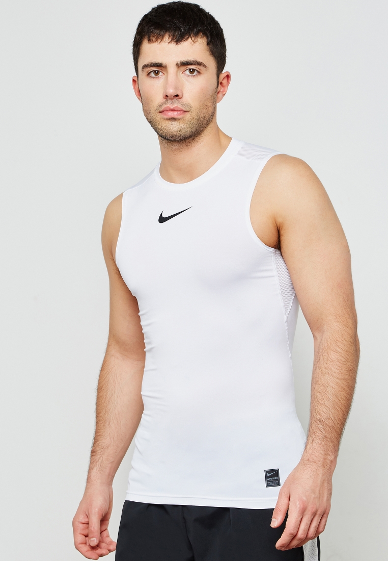 Of Formuleren Ijveraar Buy Nike white Pro Compression Vest for Men in Muscat, Salalah