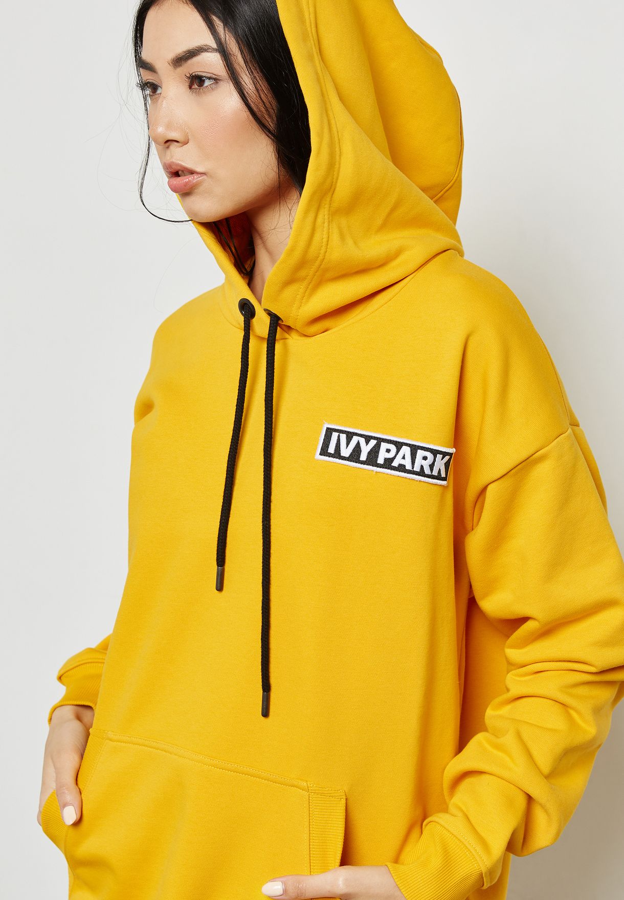 ivy park hoodie yellow