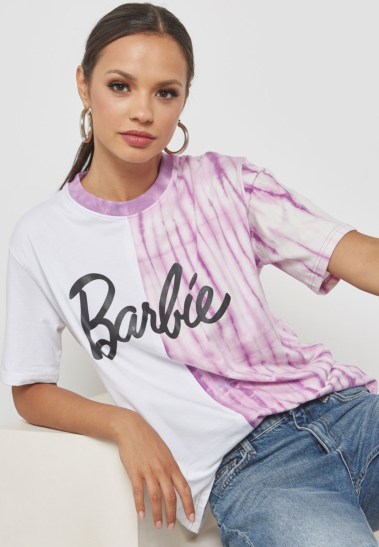 barbie tie dye shirt