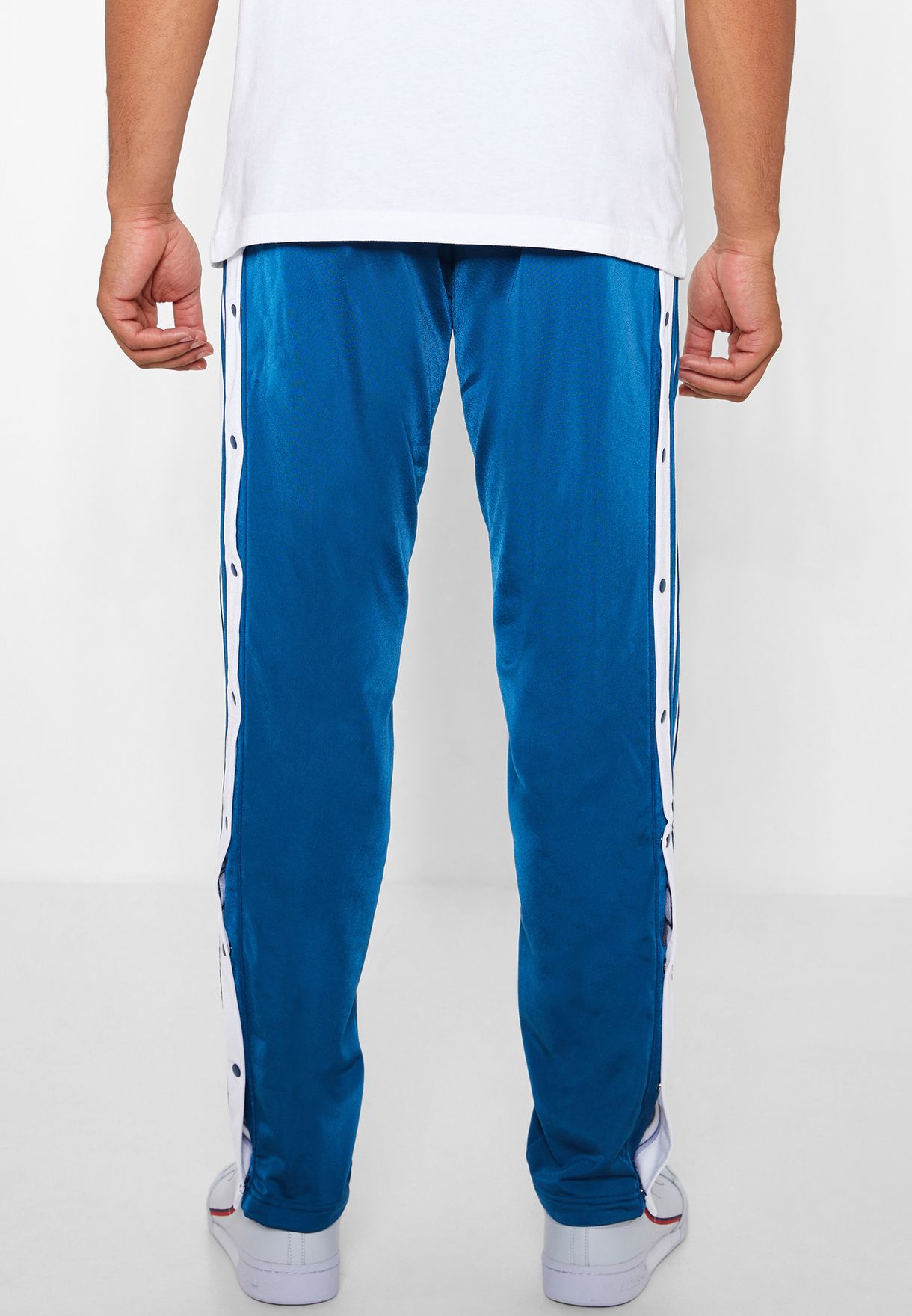 adibreak track pants blue