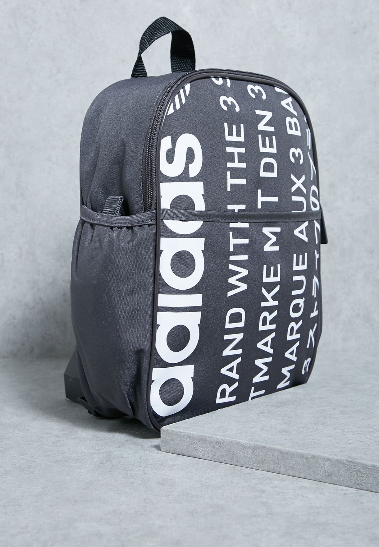 adidas printed backpack