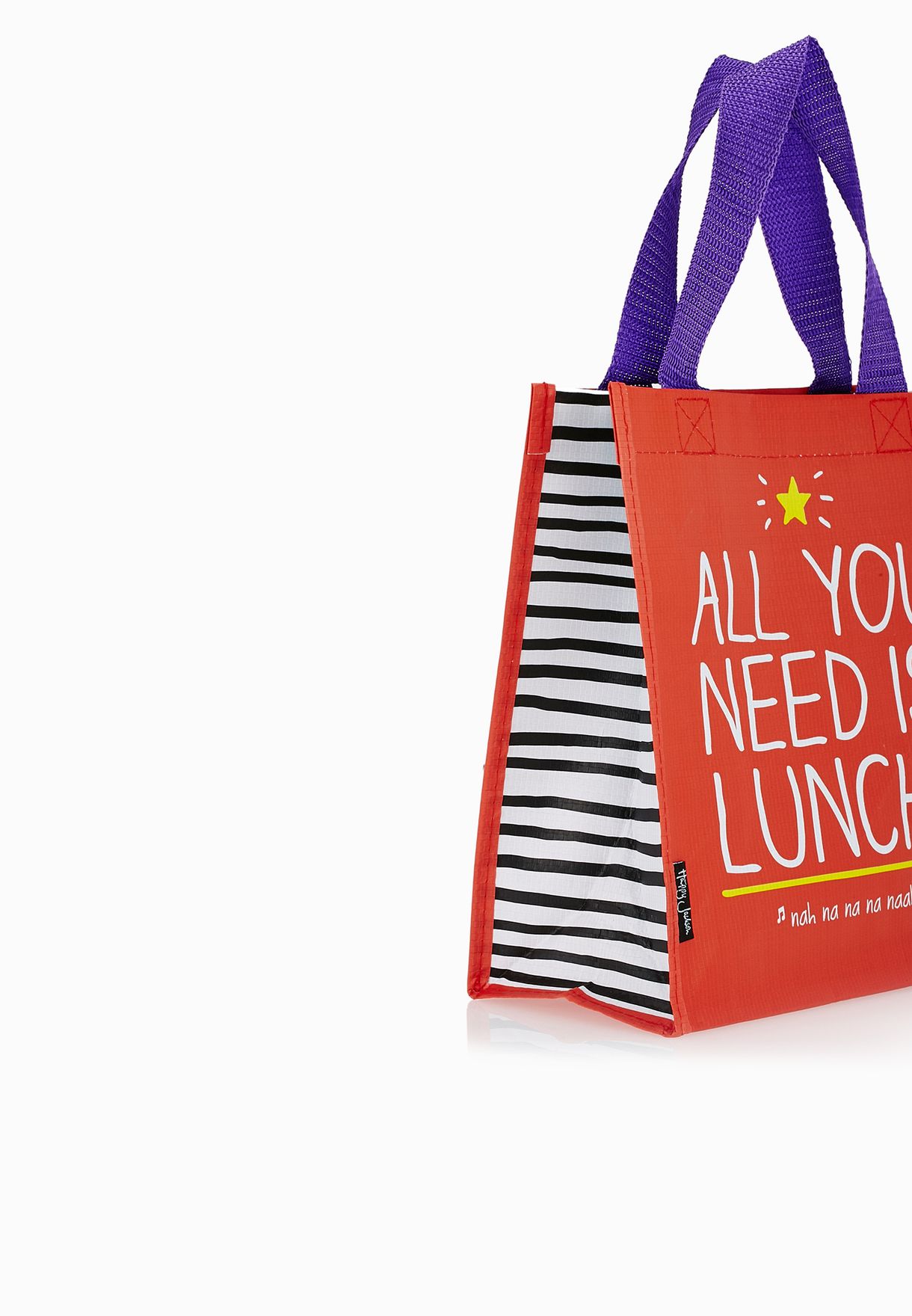 happy jackson lunch tote bag