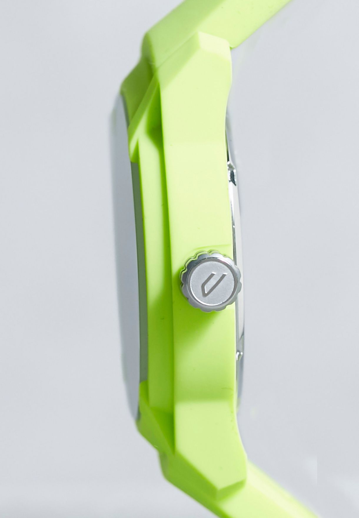 lime green diesel watch