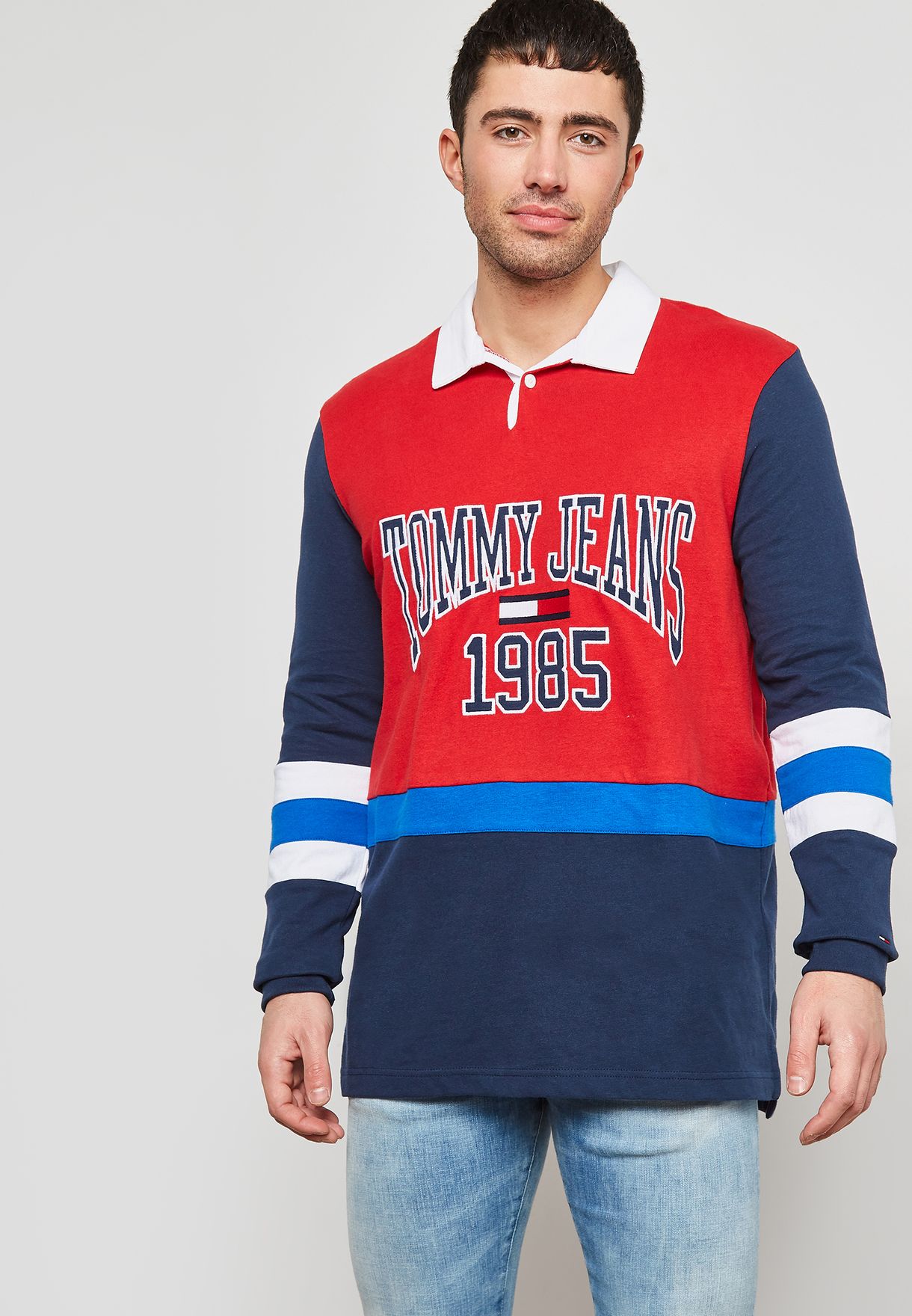 Tommy Jeans multicolor Retro Rugby Polo 