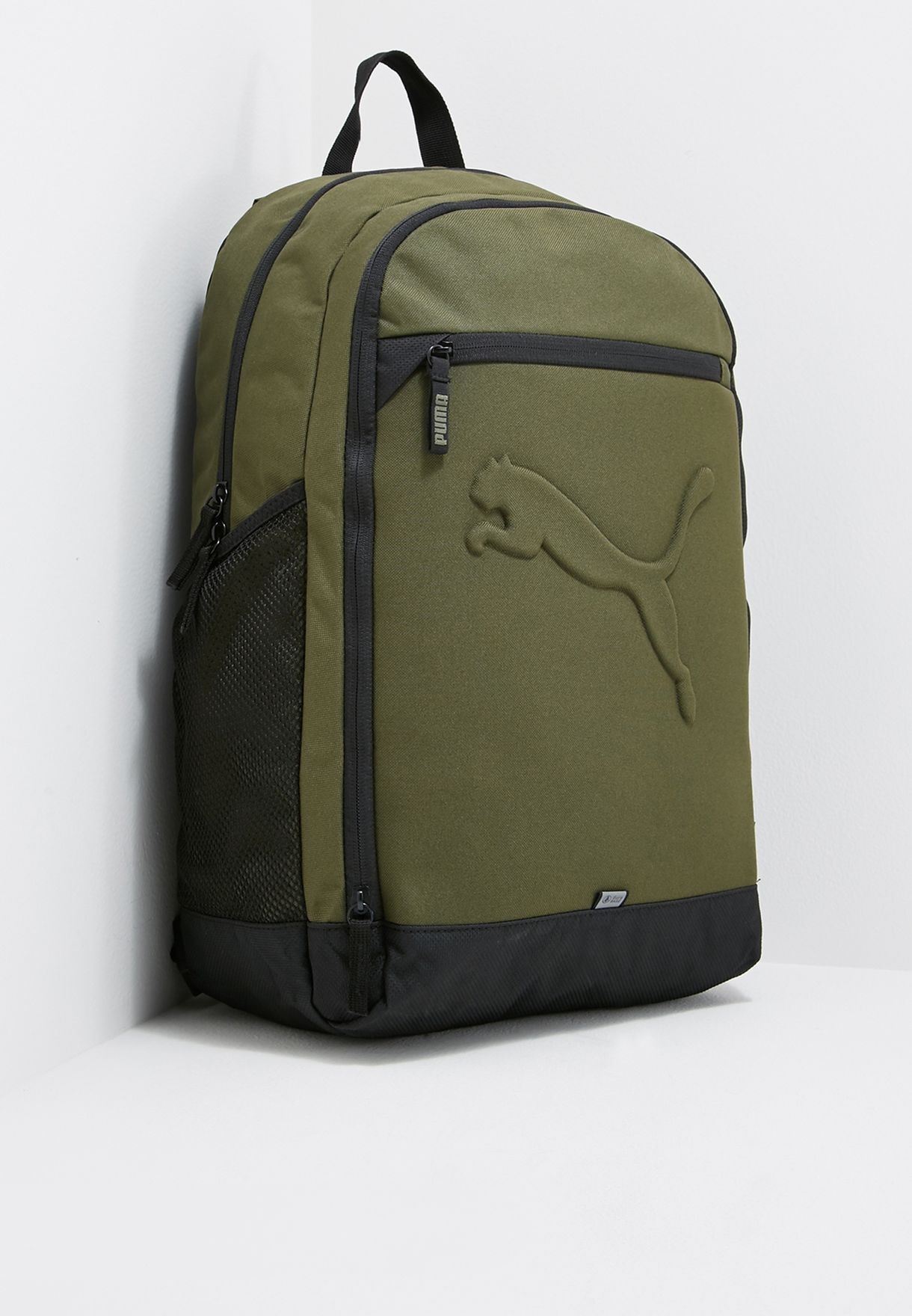 puma green backpack
