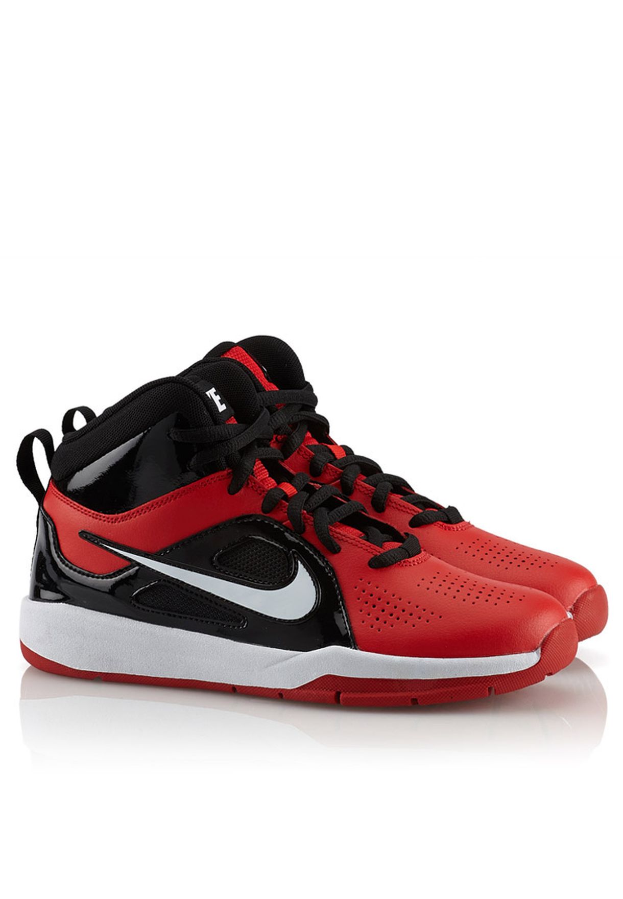 Buy Nike red Team Hustle D6 Sneakers 
