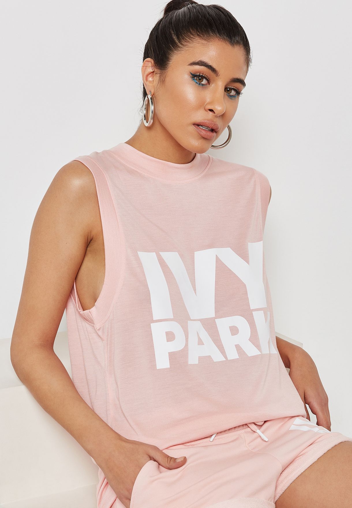 ivy park pink shirt