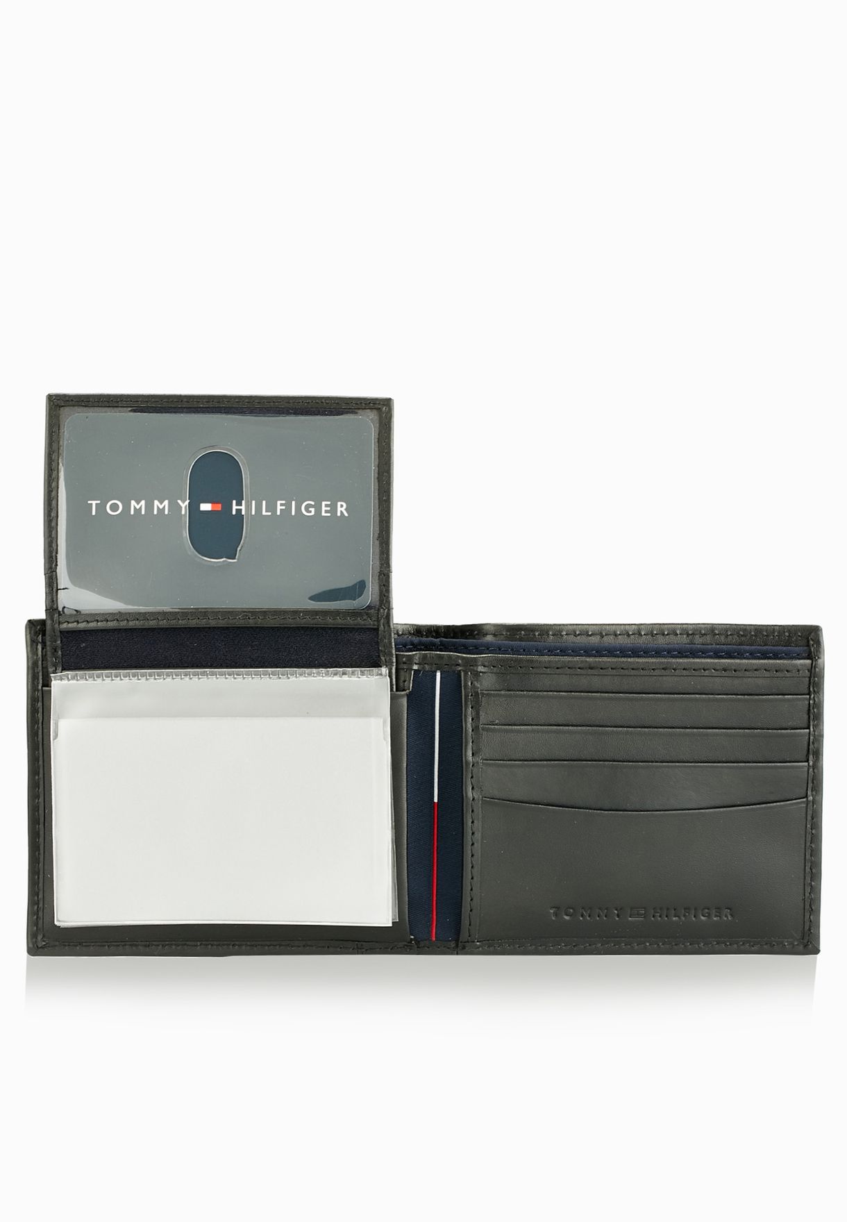 tommy hilfiger cambridge leather wallet