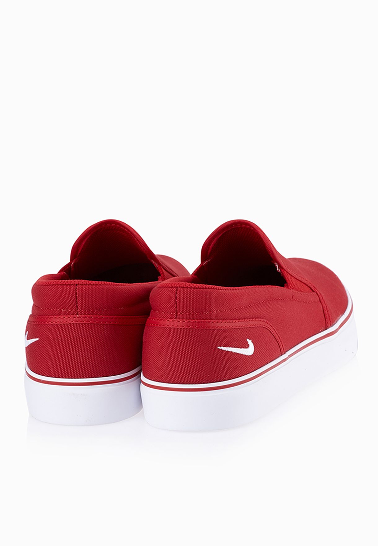 nike slip on red