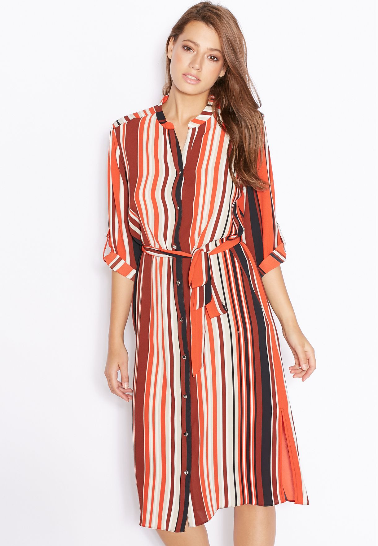 wallis striped dress