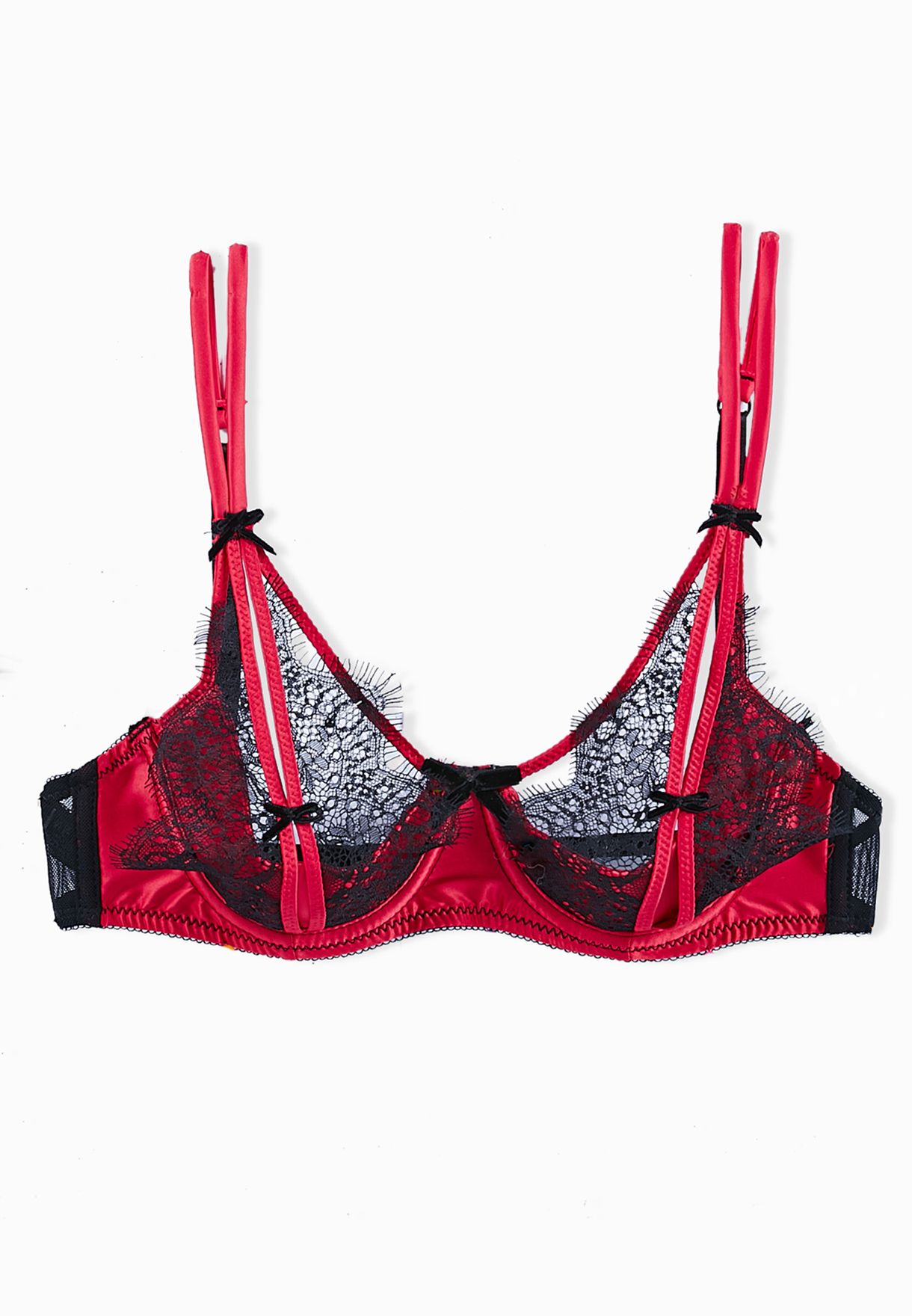 Download Buy Ann Summers Black Penelope Peep Bra for Women in Mena ...