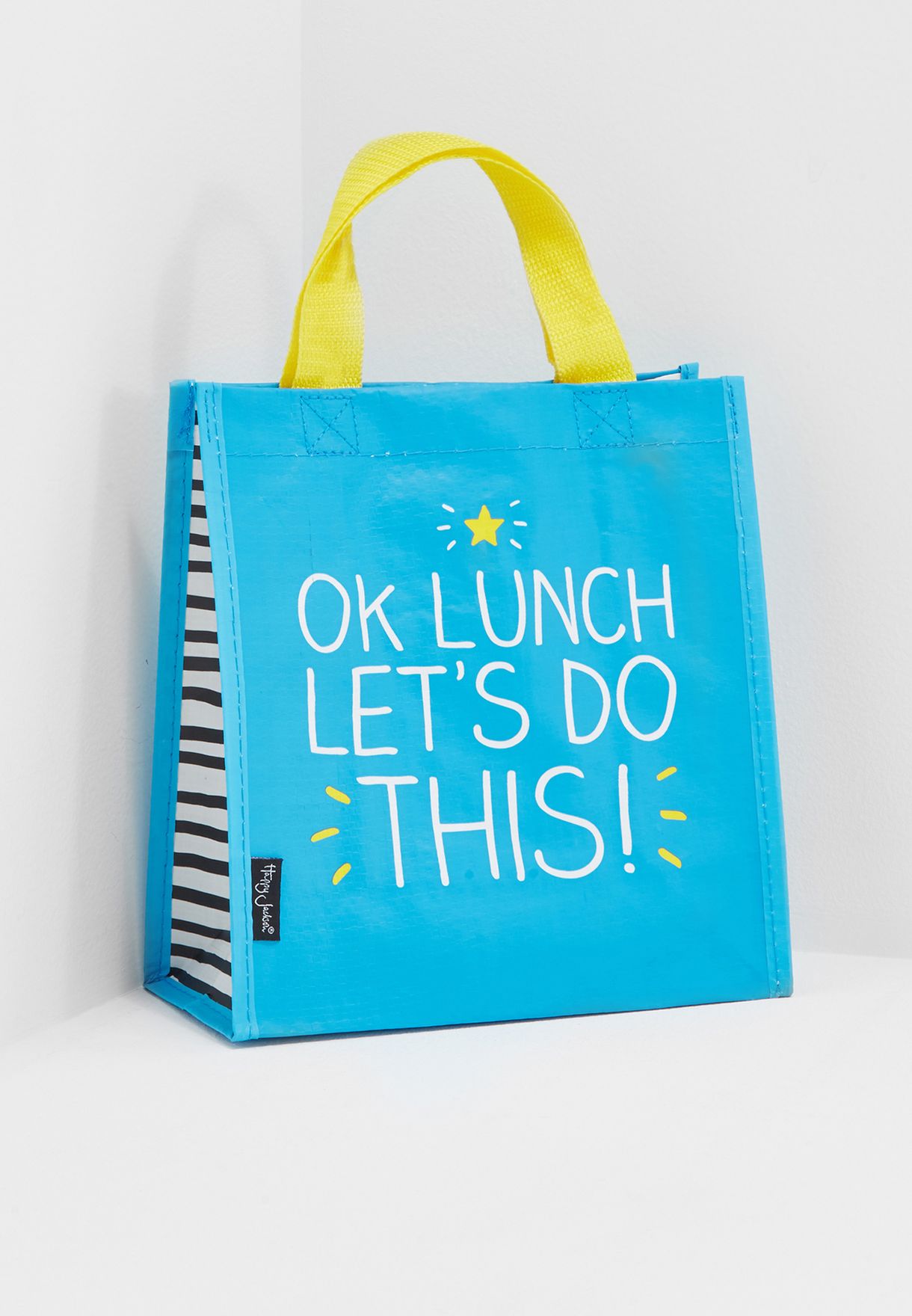 happy jackson lunch tote bag