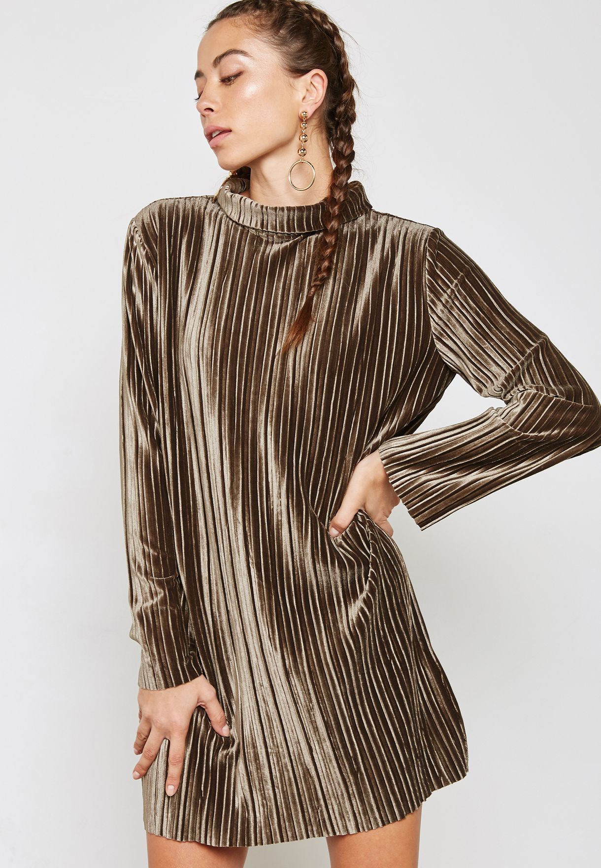 minkpink velvet dress