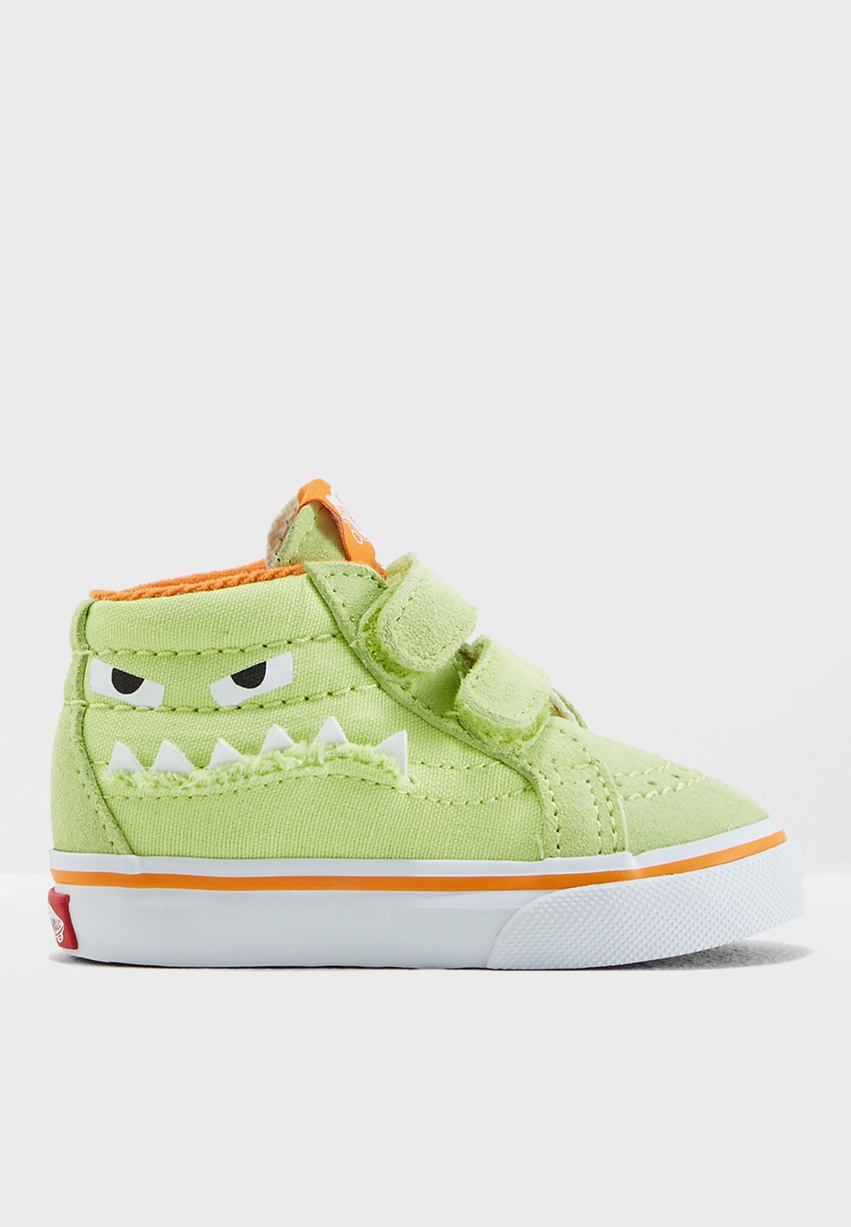 green infant shoes