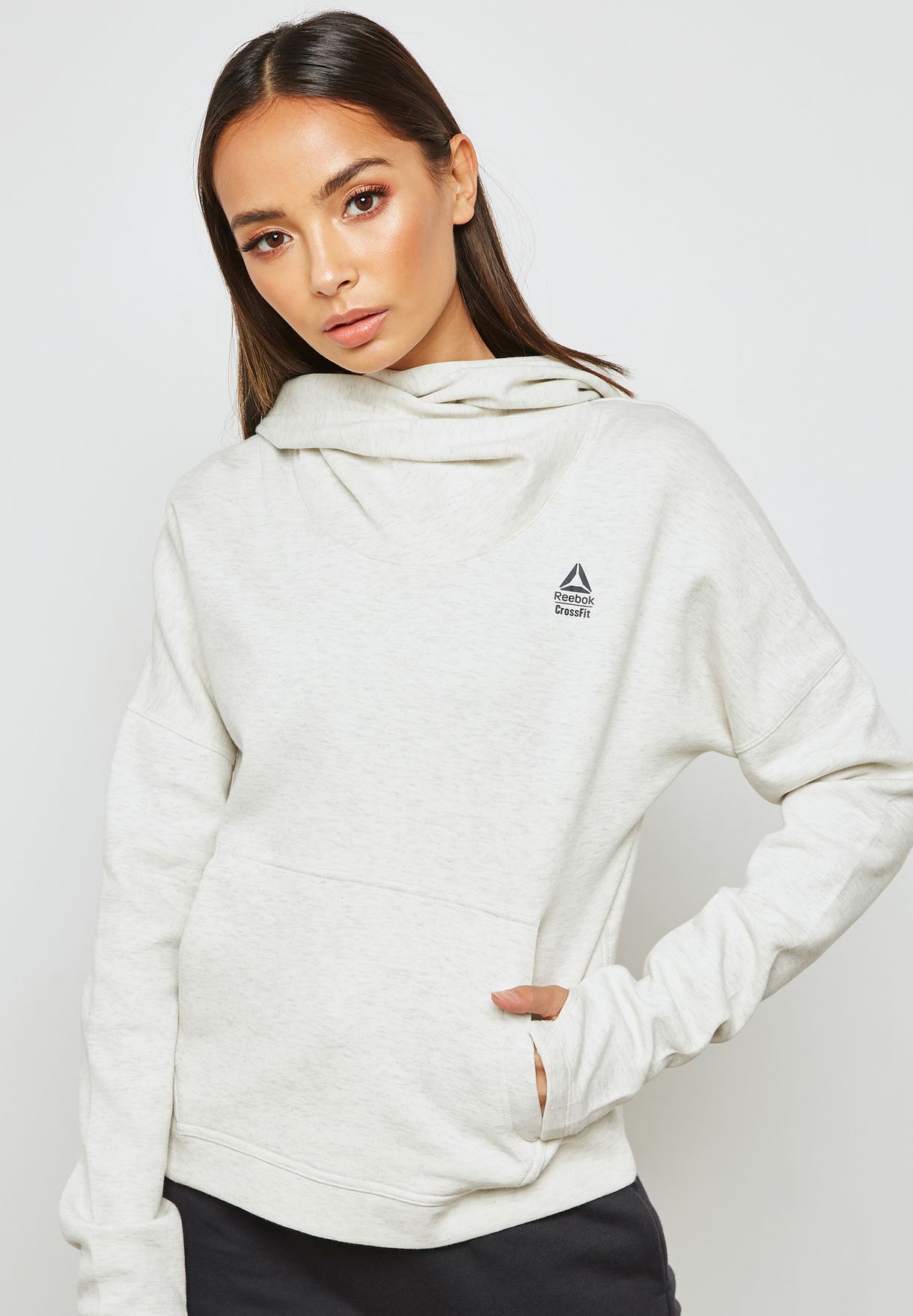 women's reebok crossfit hoodie