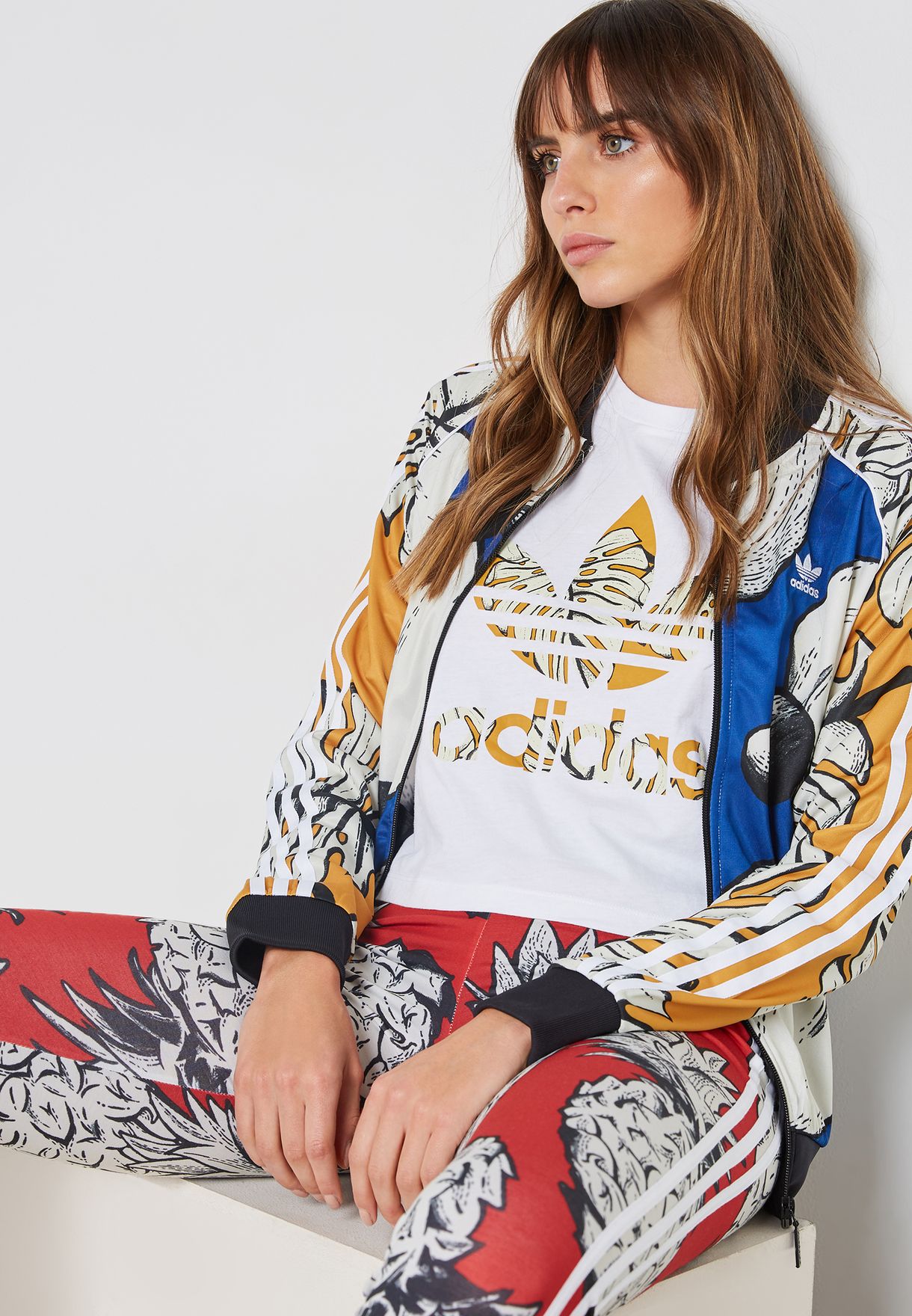 Buy adidas Originals prints Farm Superstar Track Jacket for Women in  Riyadh, Jeddah | DH3053