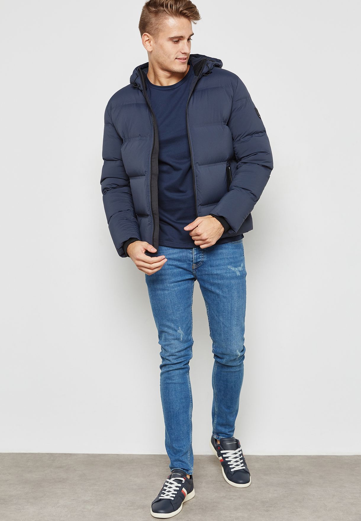 tommy hilfiger maddy hooded bomber jacket