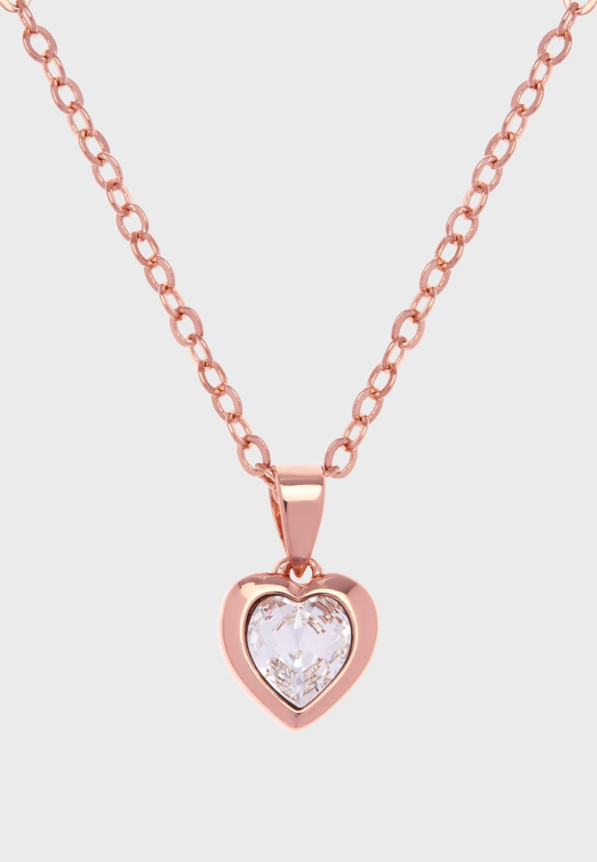 Hannela Crystal Heart Pendant Necklace