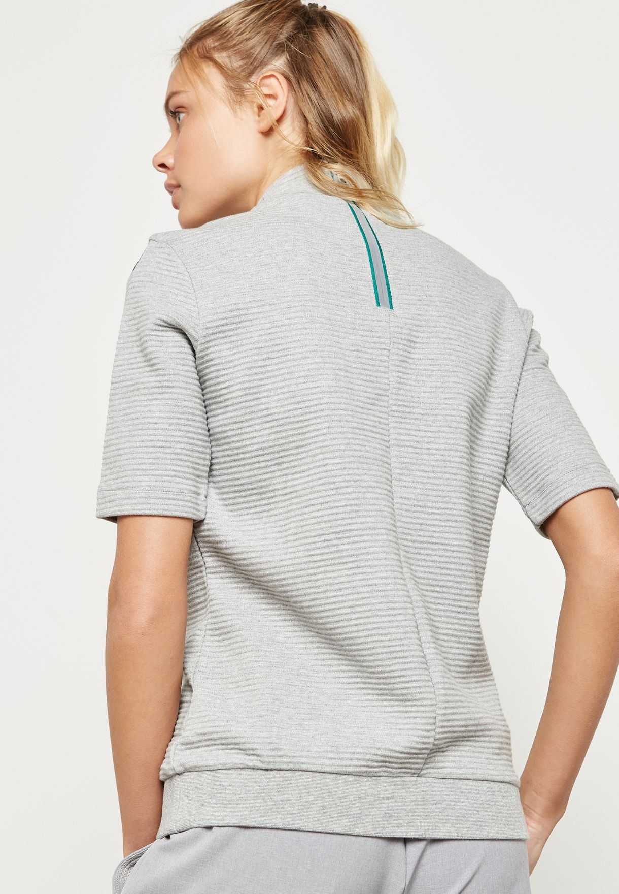 Buy adidas Originals grey EQT T-Shirt 