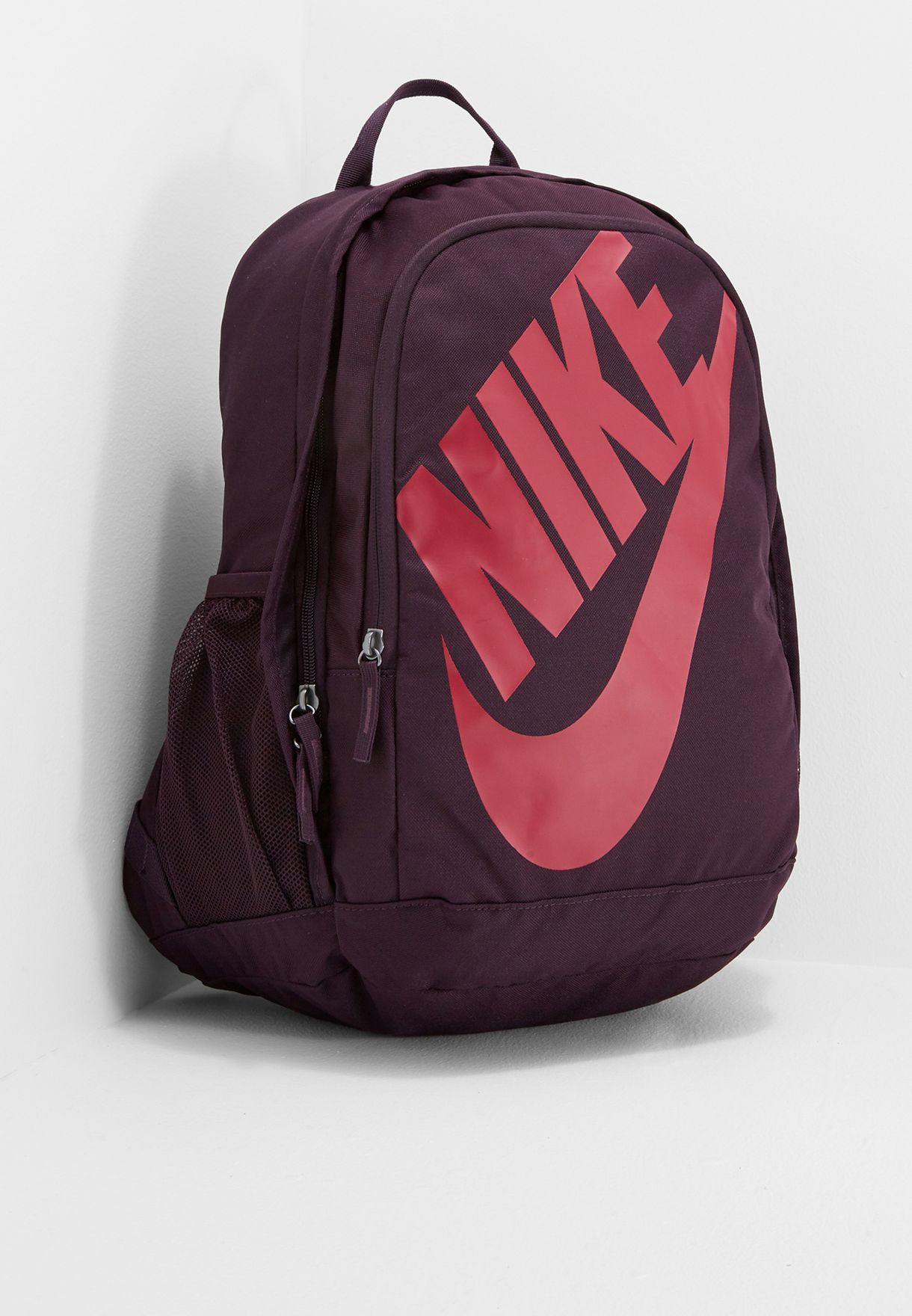 burgundy nike backpack